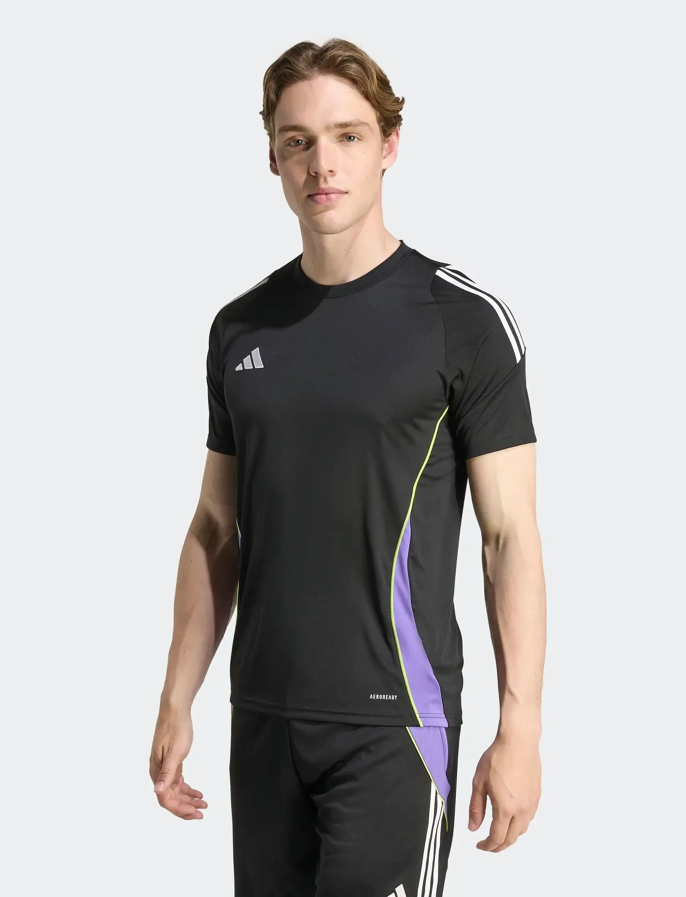 adidas Performance - TIRO24 JSY - t-shirts - black/purrus - 5
