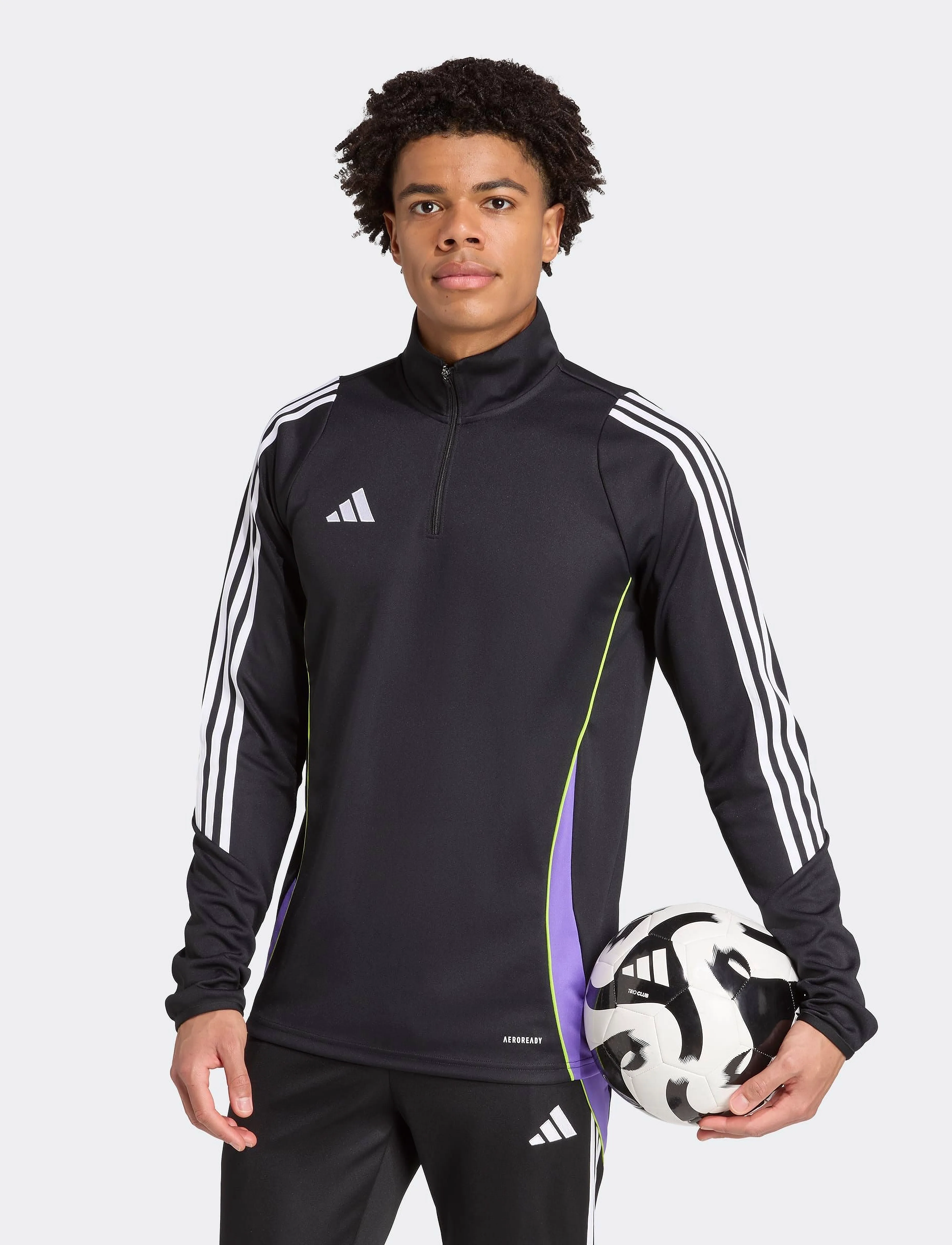 adidas Performance - TIRO24 TRTOP - laveste priser - black/purrus - 3