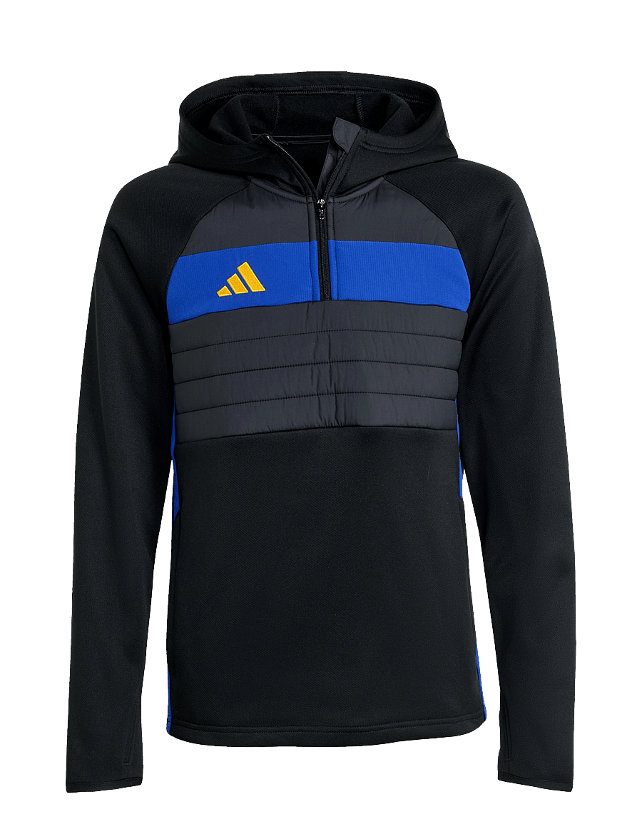 adidas Performance - TIRO ES WINTOPY - kapuzenpullover - black/selubl/creyel - 1