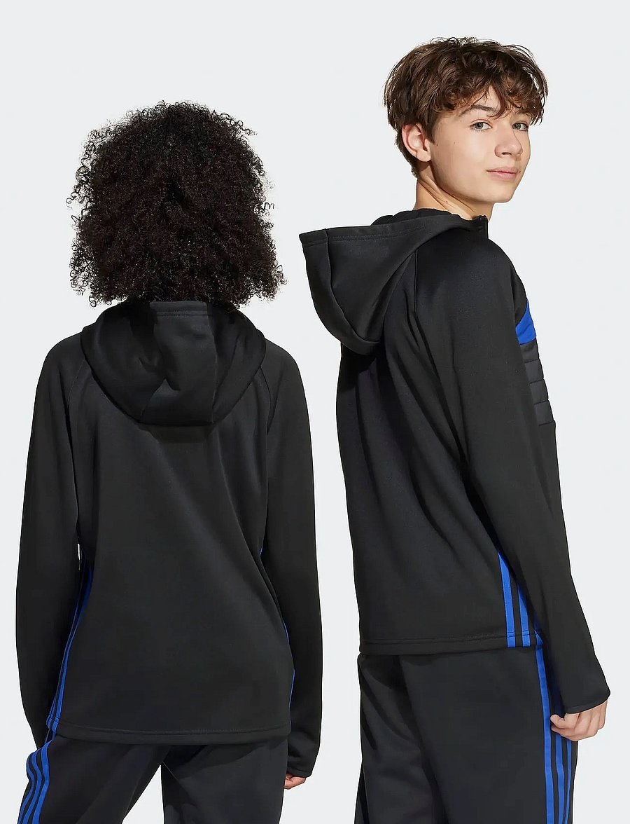adidas Performance - TIRO ES WINTOPY - kapuzenpullover - black/selubl/creyel - 2