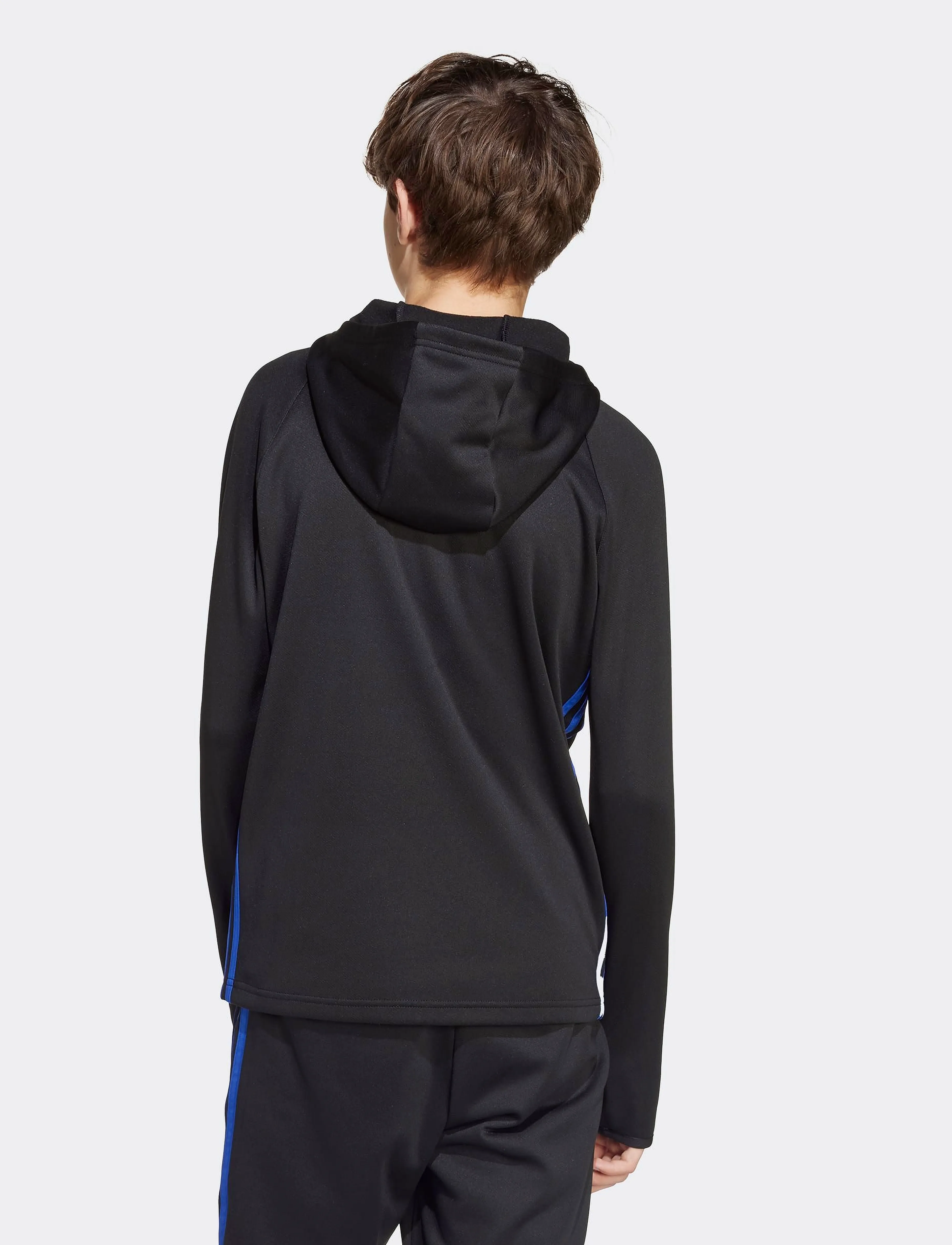 adidas Performance - TIRO ES WINTOPY - kapuzenpullover - black/selubl/creyel - 4