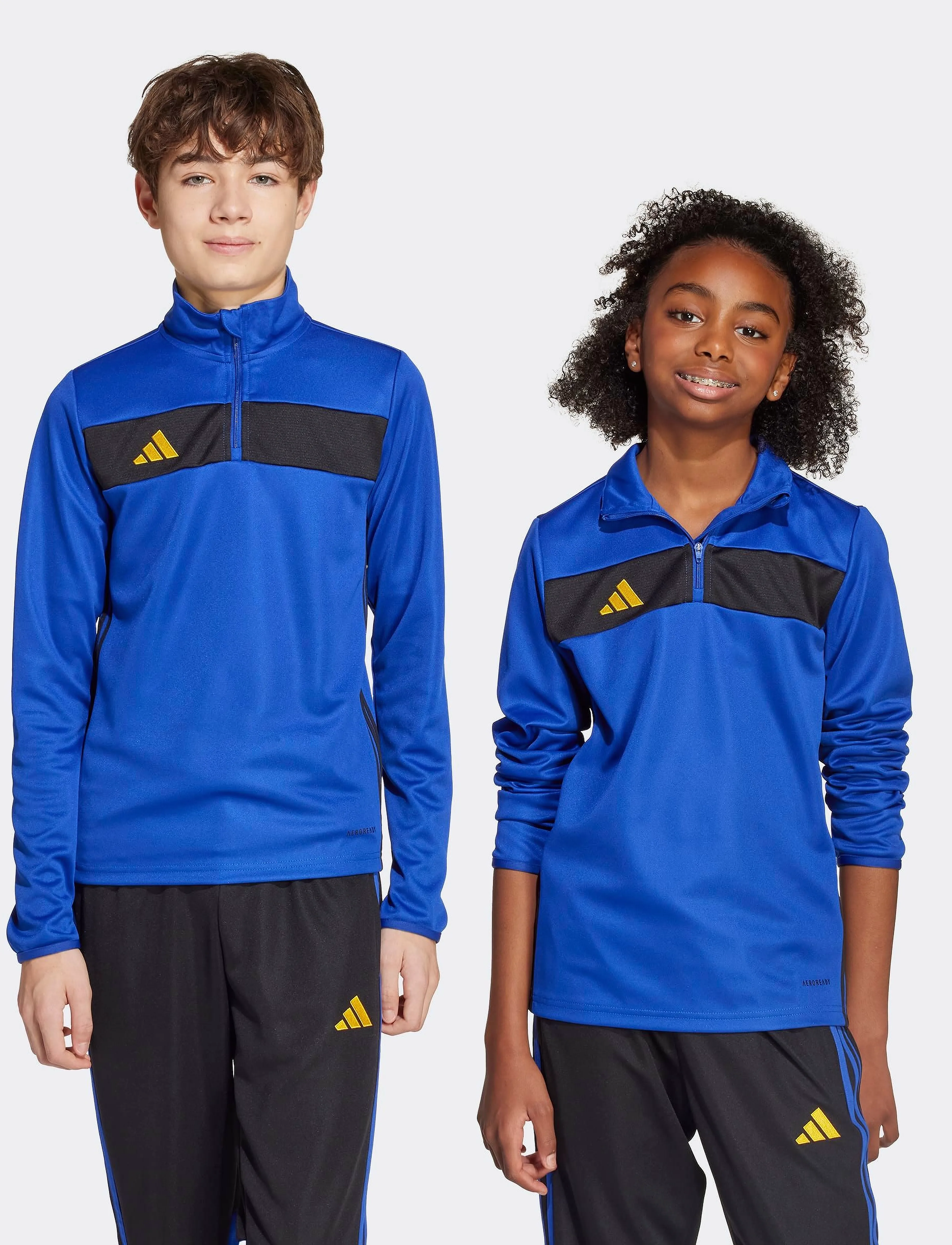 adidas Performance - TIRO ES TOP Y - sportoberteile - selubl/black/creyel - 3