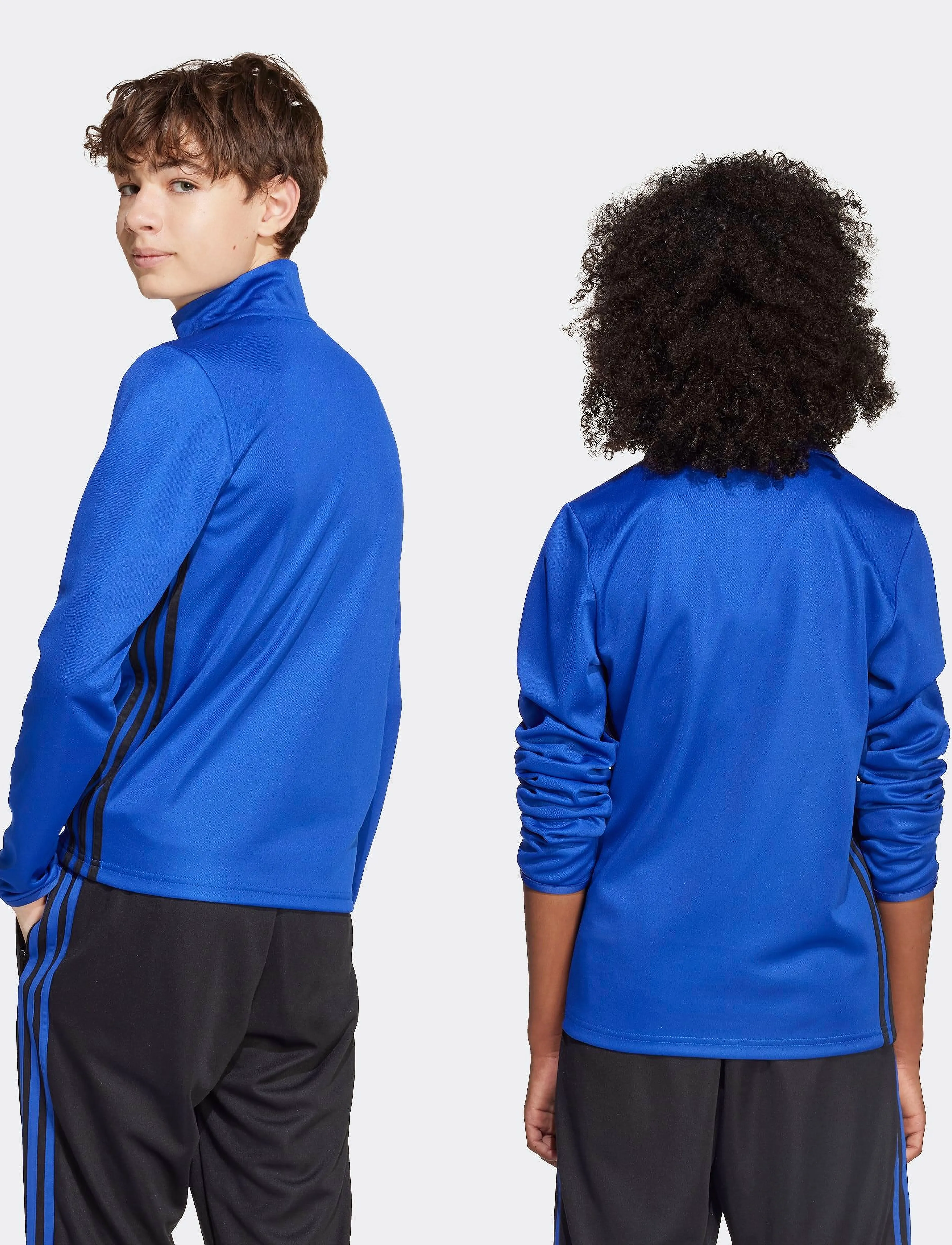 adidas Performance - TIRO ES TOP Y - sportoberteile - selubl/black/creyel - 4
