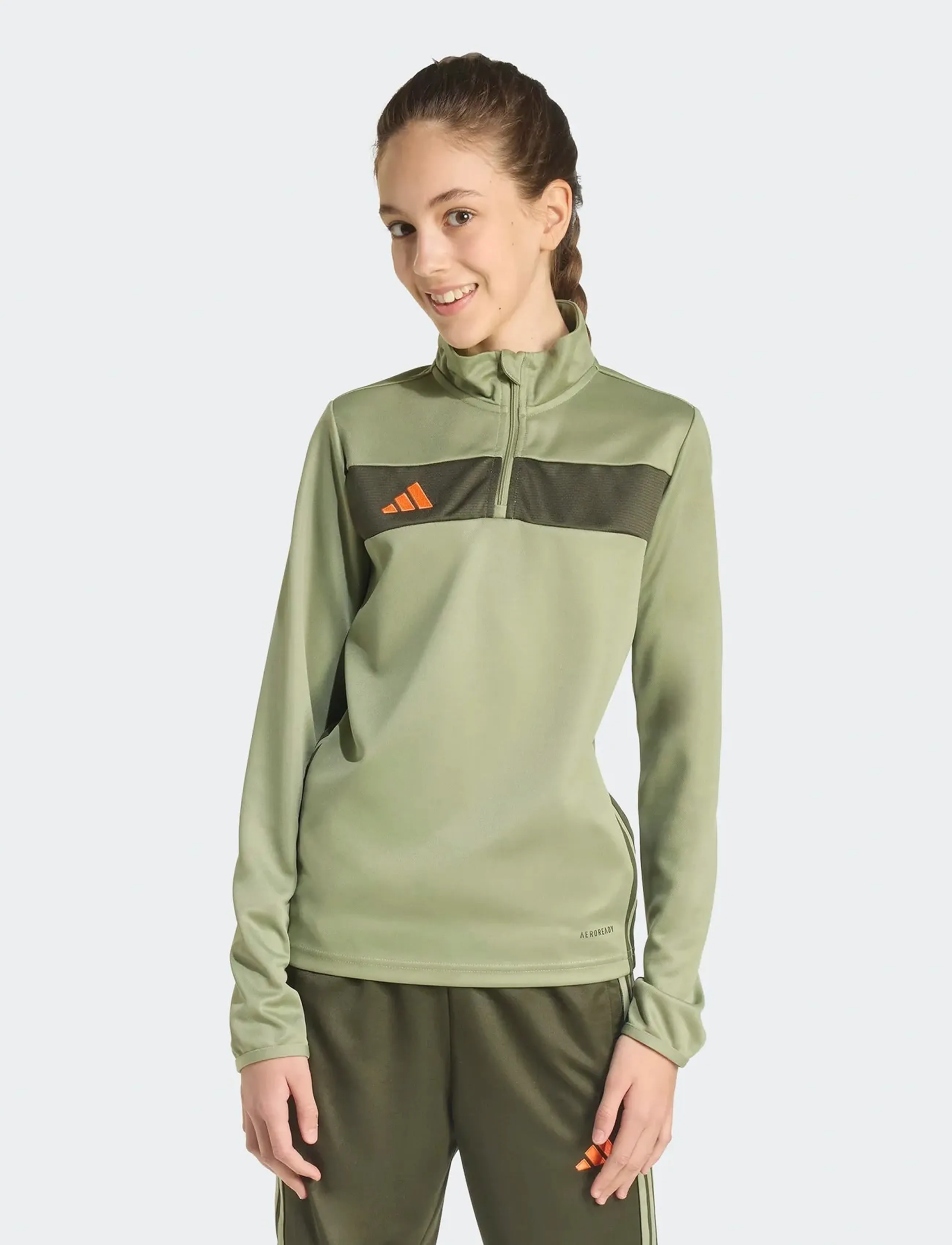 adidas Performance - TIRO ES TOP Y - spordisärgid - tengrn/ngtcar/impora - 5