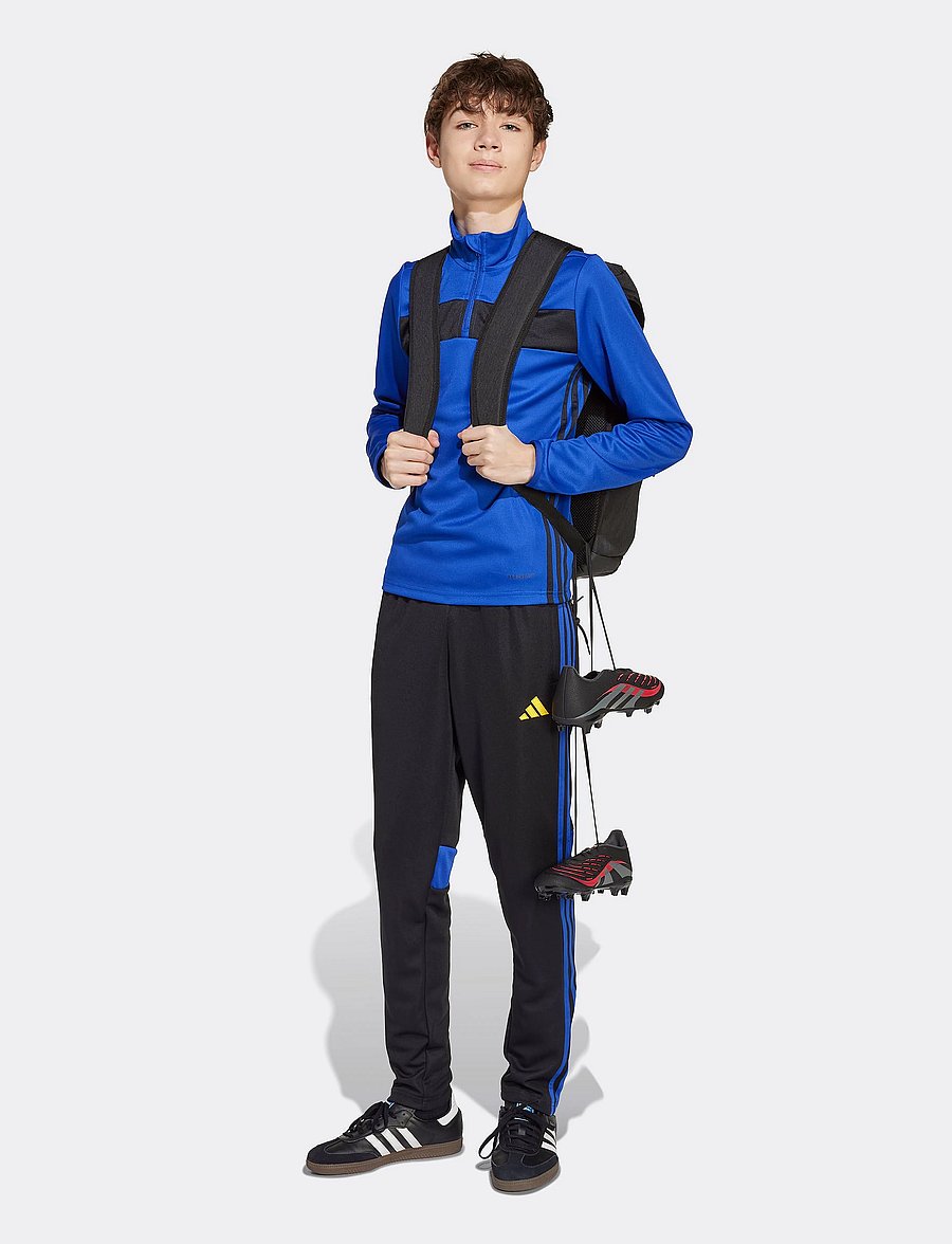 adidas Performance - TIRO ES PNT Y - dressipüksid - black/selubl/creyel - 0