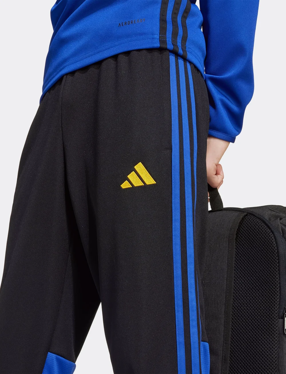 adidas Performance - TIRO ES PNT Y - träningsbyxor - black/selubl/creyel - 2