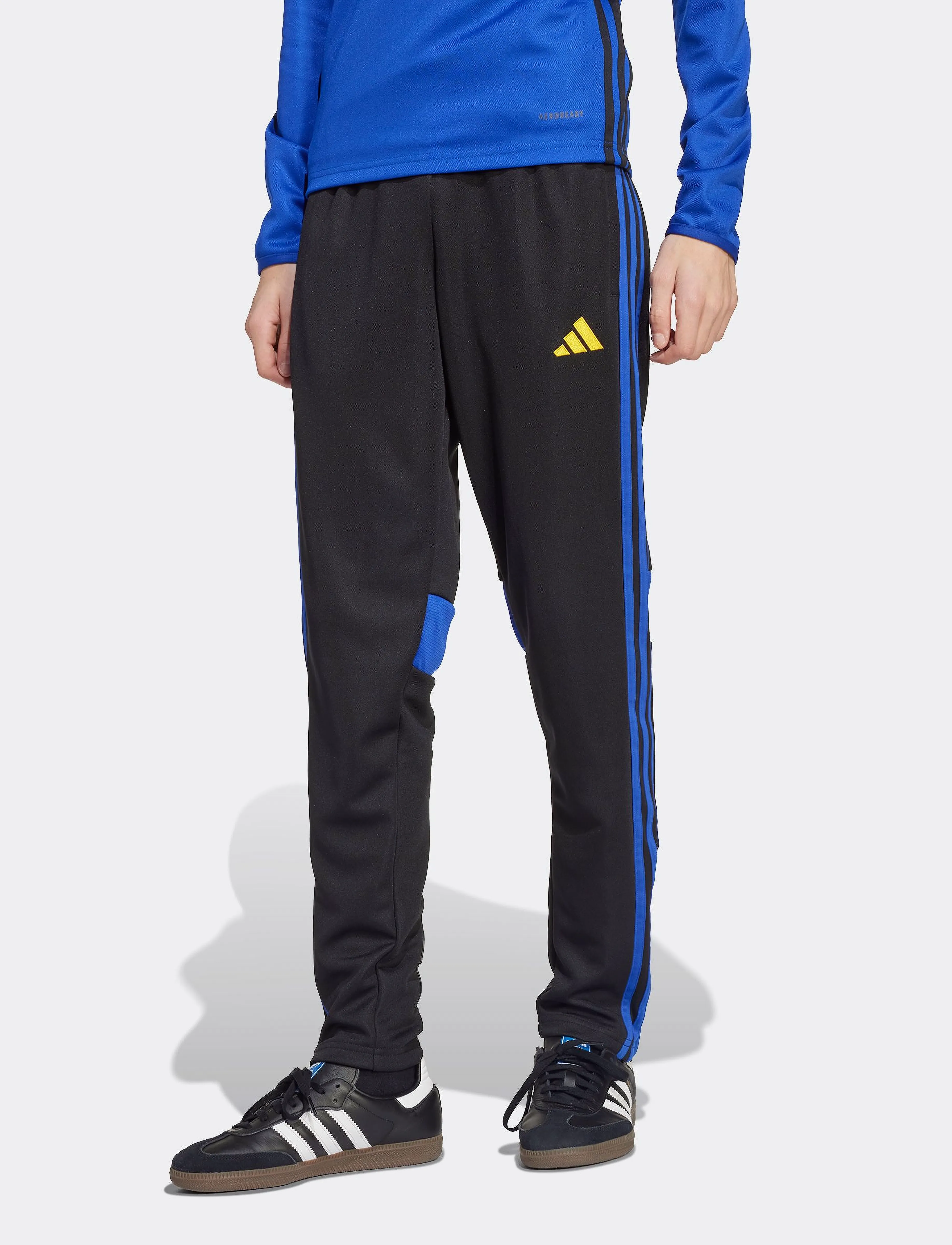 adidas Performance - TIRO ES PNT Y - dressipüksid - black/selubl/creyel - 4