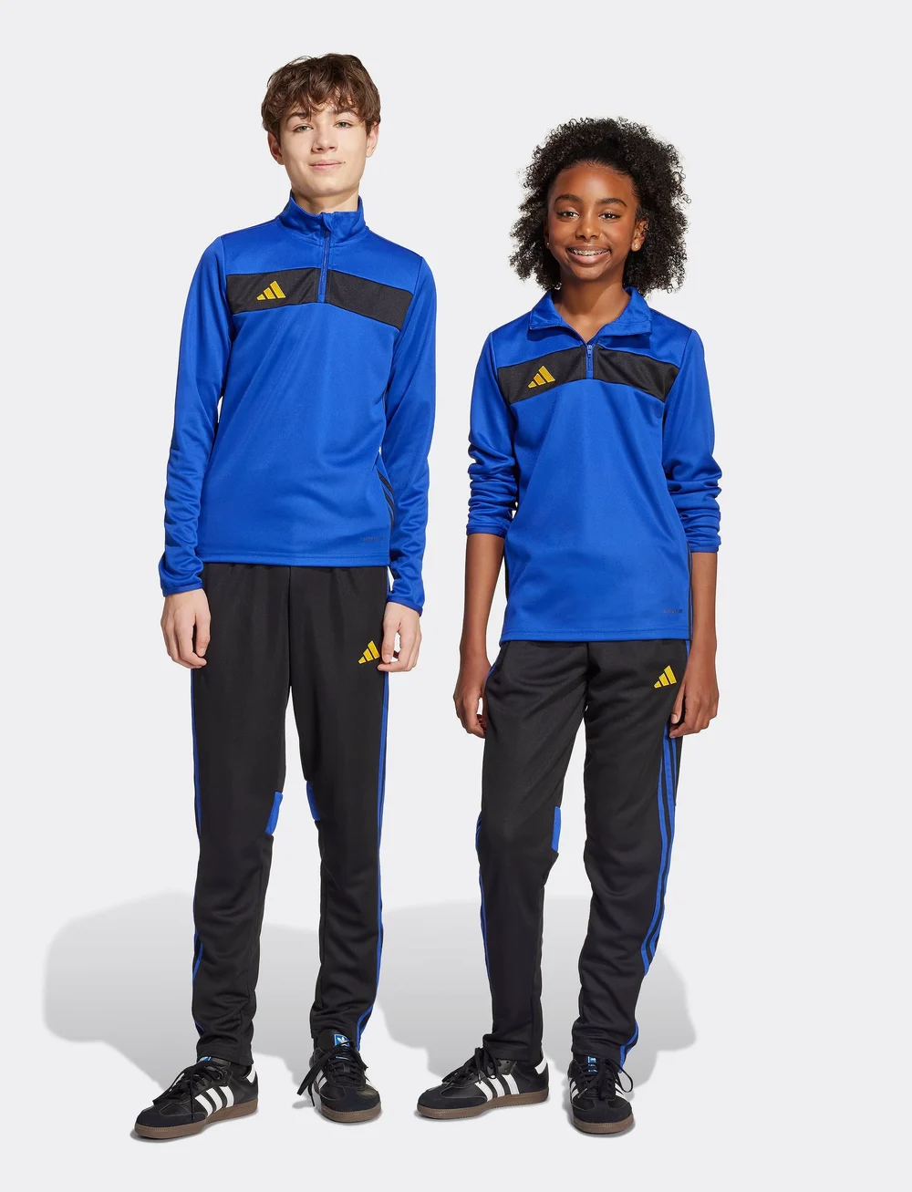 adidas Performance - TIRO ES PNT Y - träningsbyxor - black/selubl/creyel - 5