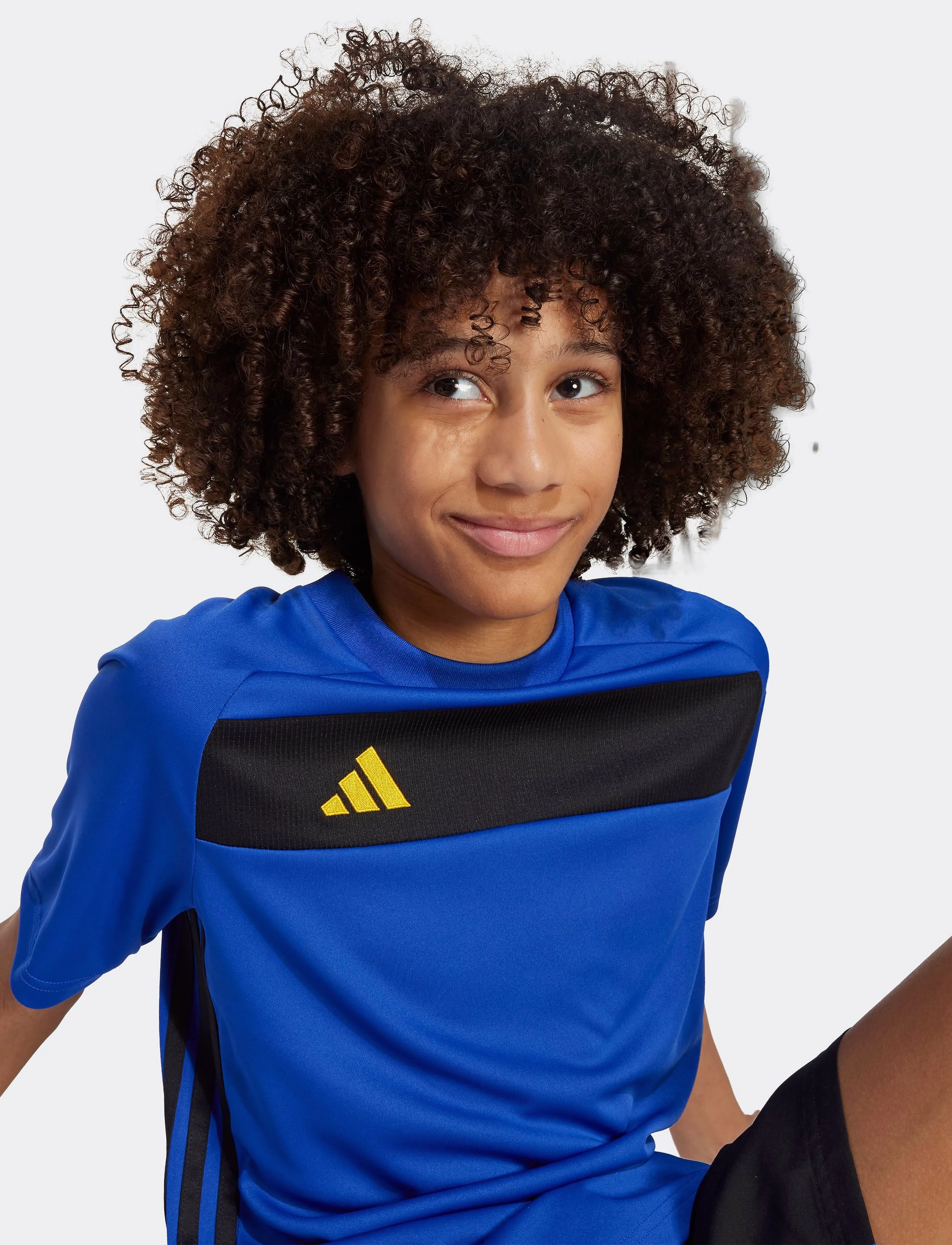 adidas Performance - TIRO ES JSY Y - Íþróttatoppar - selubl/black/creyel - 3