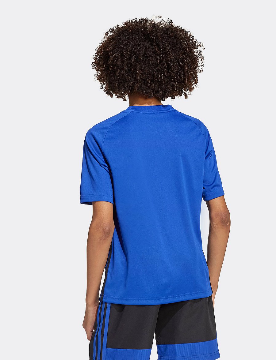 adidas Performance - TIRO ES JSY Y - sportieve tops - selubl/black/creyel - 4