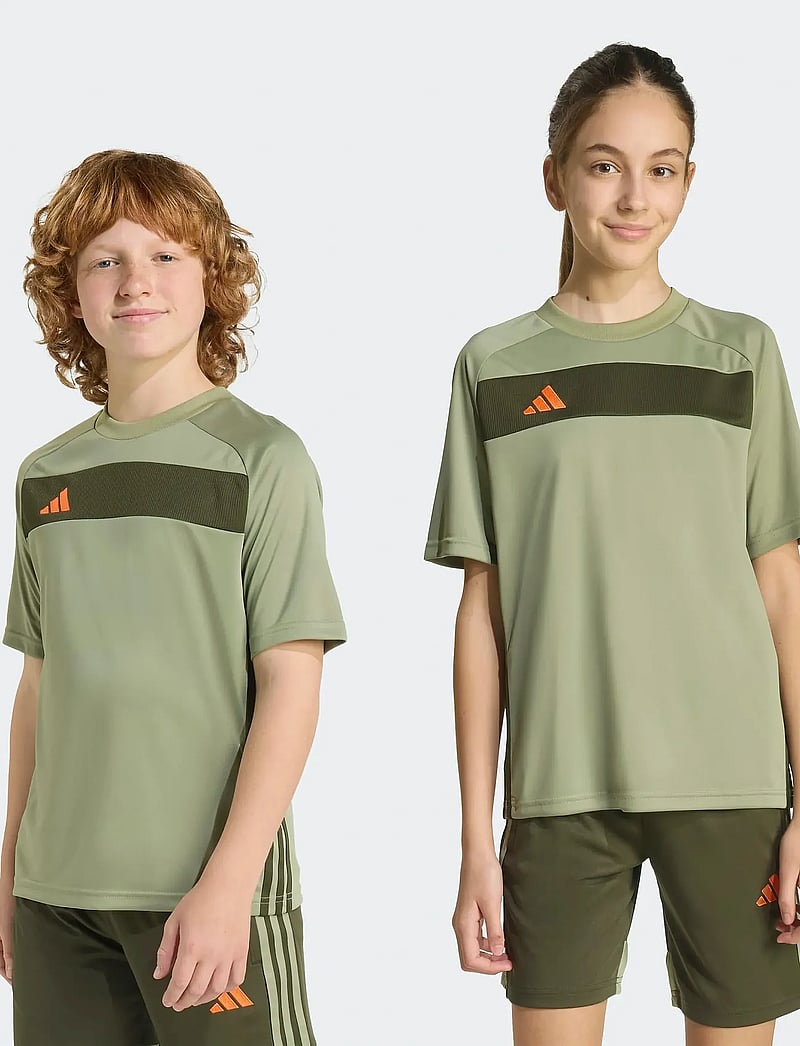 adidas Performance - TIRO ES JSY Y - sportoberteile - tengrn/ngtcar/impora - 4