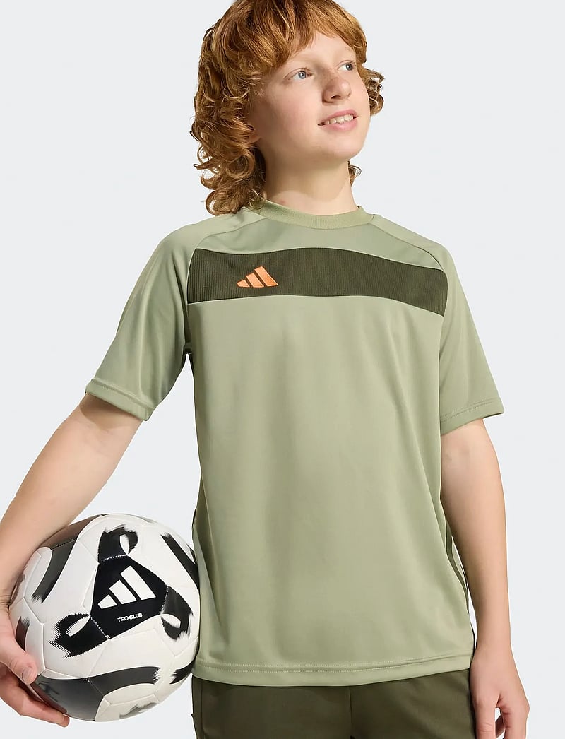 adidas Performance - TIRO ES JSY Y - sportoberteile - tengrn/ngtcar/impora - 5