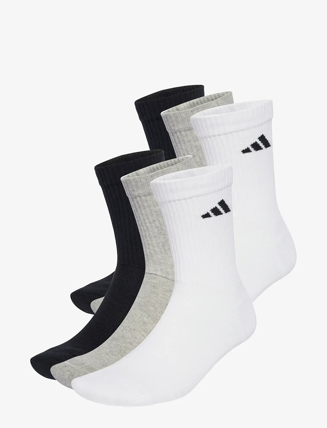 adidas Performance - C NEWLOGOCRW 6P - die niedrigsten preise - white/mgreyh/black - 0