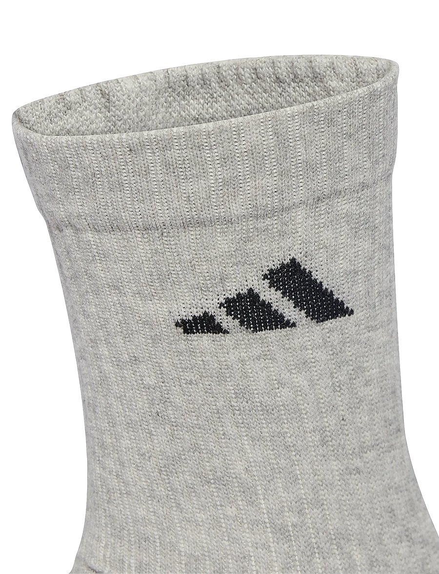 adidas Performance - C NEWLOGOCRW 6P - sportstrømper - white/mgreyh/black - 2
