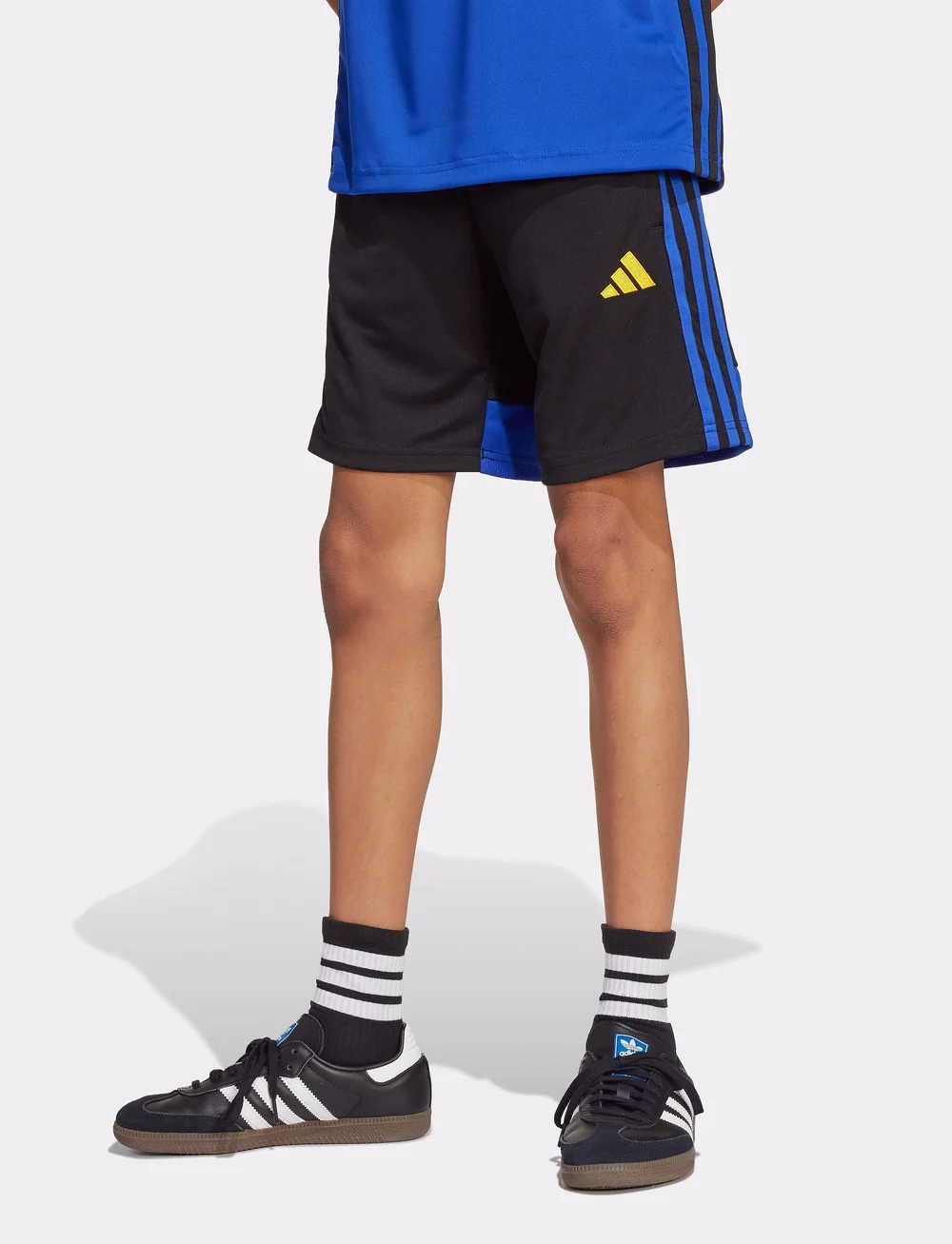 adidas Performance - TIRO ES SHO Y - sportsshorts - black/selubl/creyel - 4