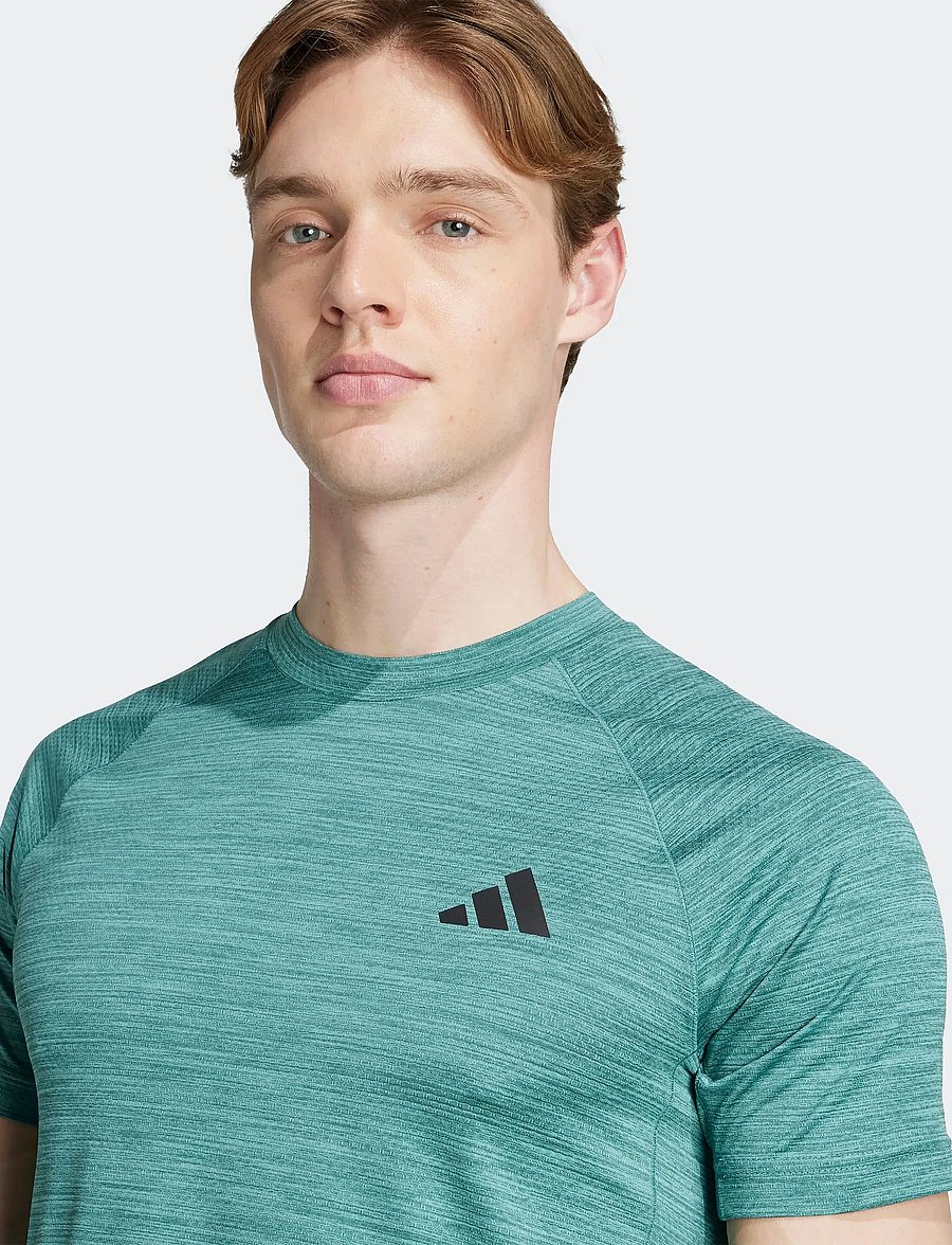 adidas Performance - GYM+ TEE - marškinėliai - prltem - 4
