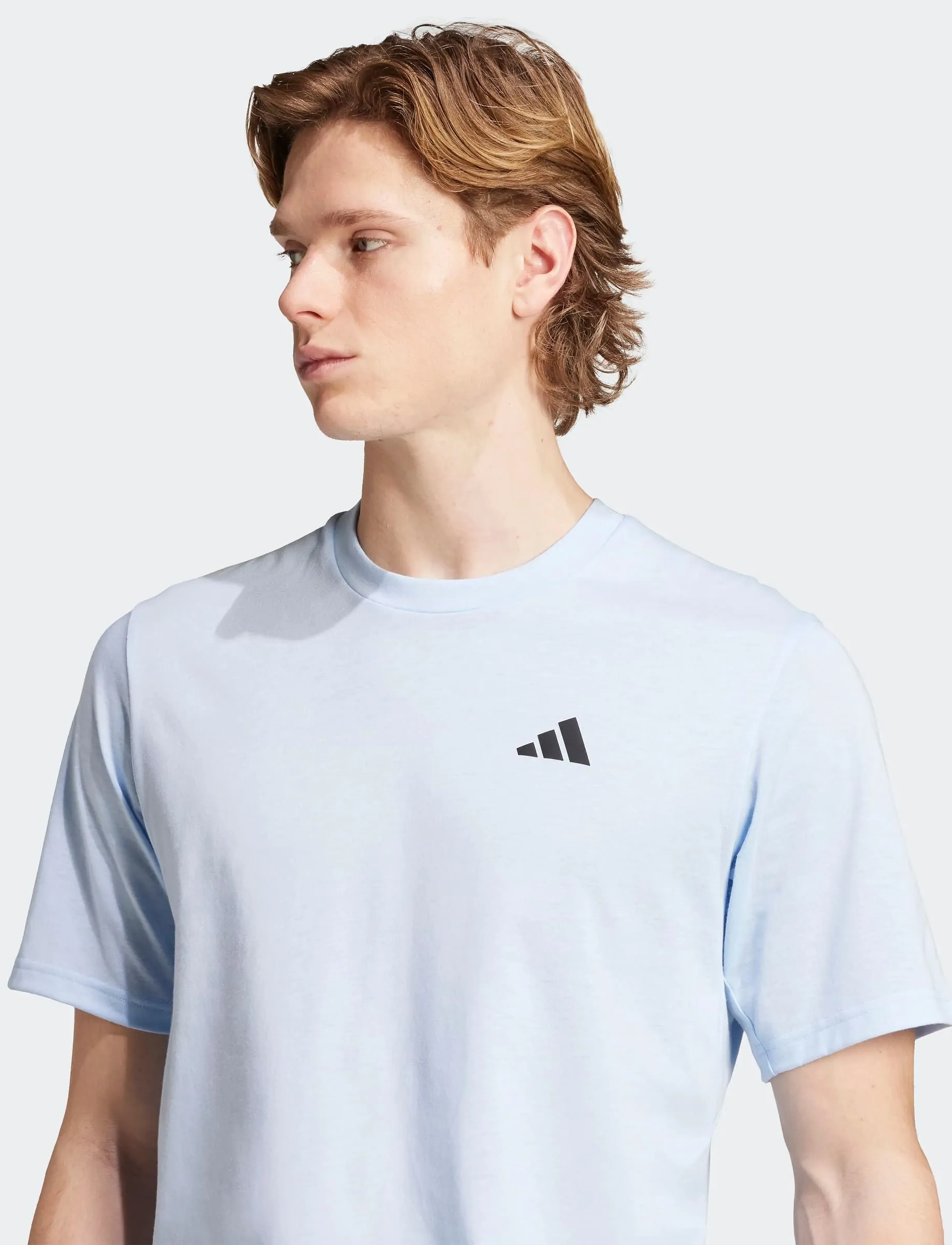 adidas Performance - TR-ES FR T - t-shirts - globlu/black - 2
