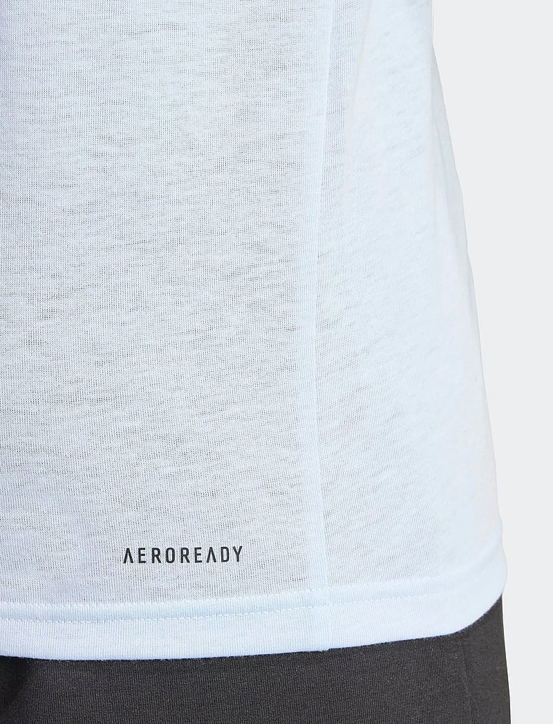 adidas Performance - TR-ES FR T - t-shirts - globlu/black - 5