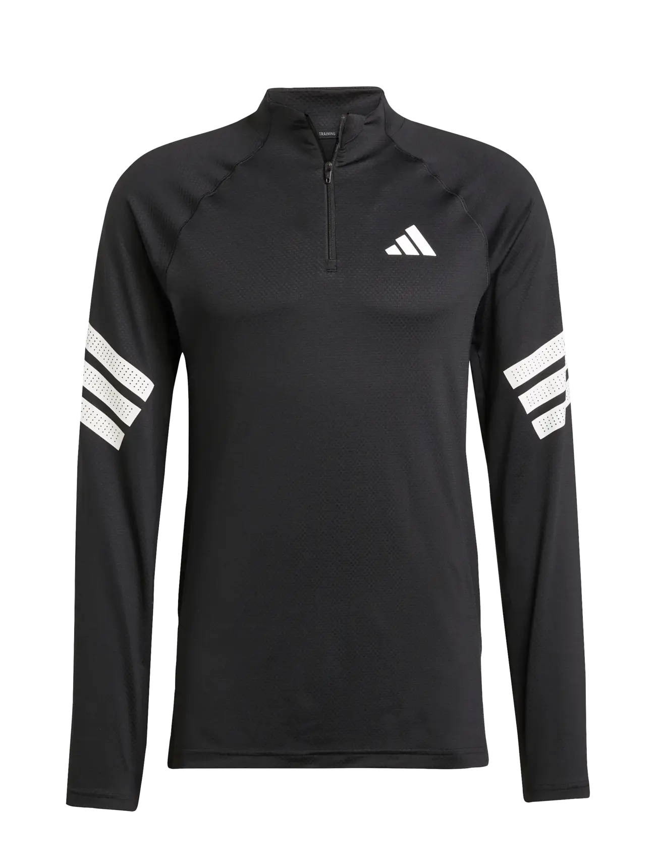 adidas Performance GYM+ 3S 1/4 ZIP - 4 for 3 - BLACK/WHITE / black