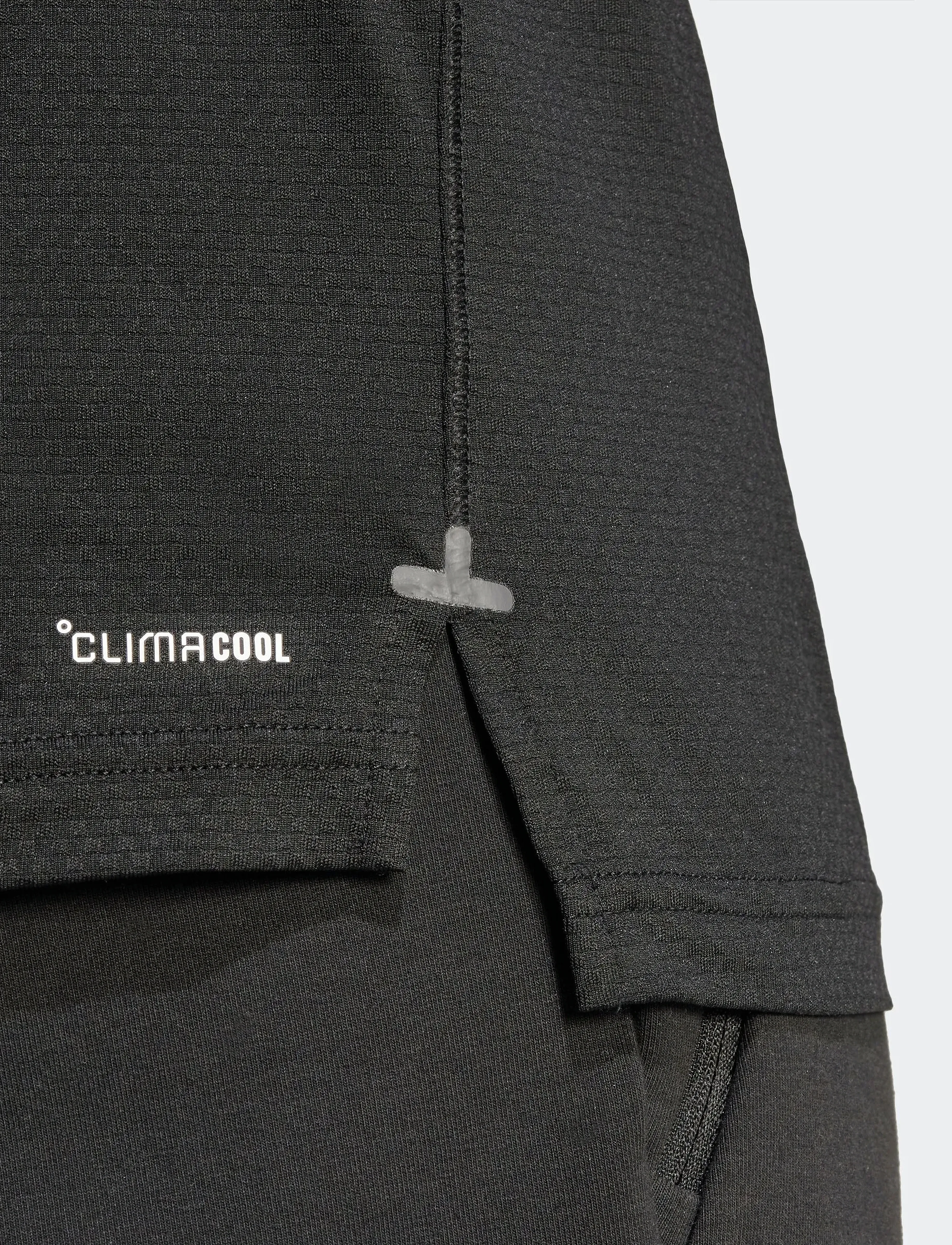 adidas Performance - GYM+ 3S 1/4 ZIP - fleece & midlayer - black/white - 2