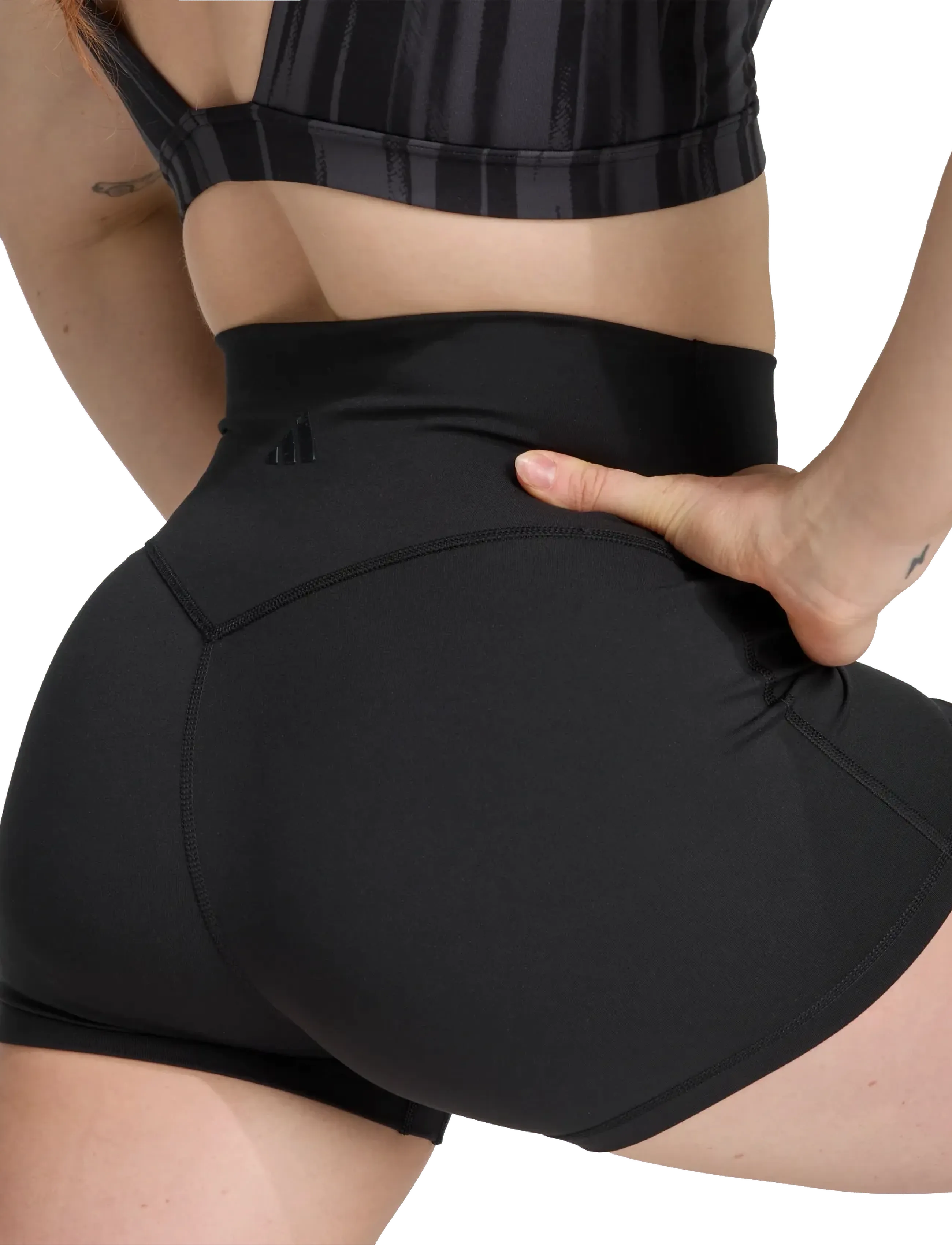 adidas Performance - All Me Sculpt S - træningsshorts - black/black - 2