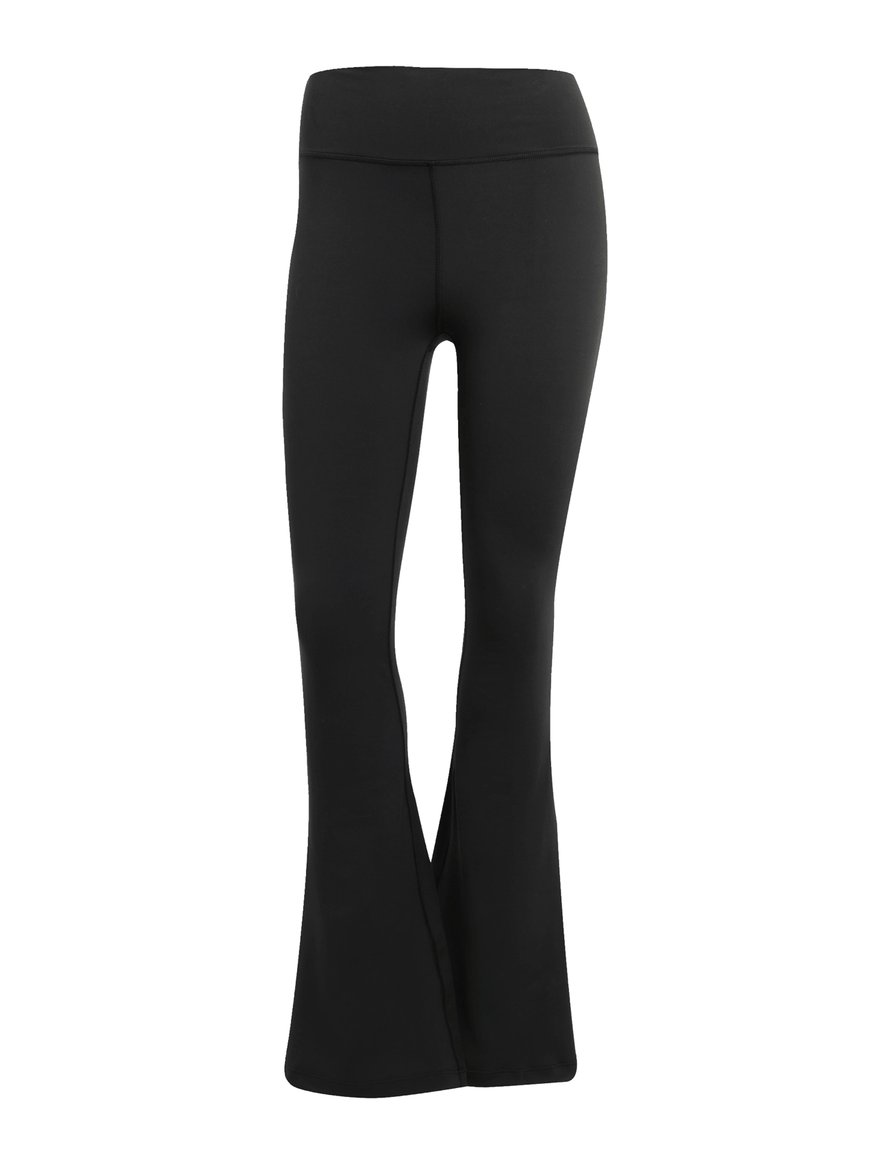 adidas Performance ALLME ESS FLARE - Lauf- & Trainingstights - BLACK/BLACK / black