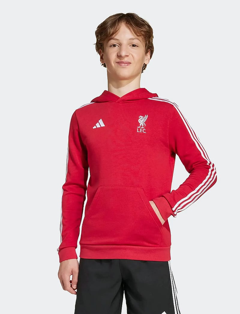 adidas Performance - LFC KIDS HD - džemperi ar kapuci - strred - 5