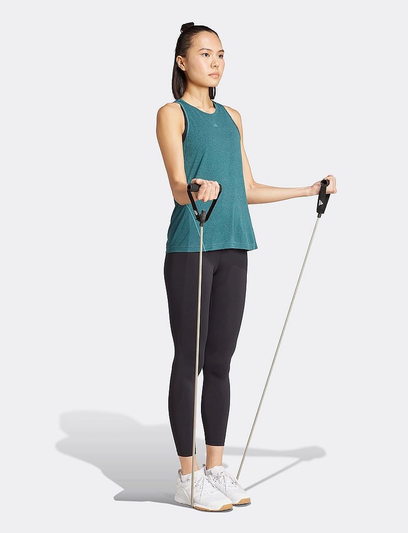 adidas Performance - WTR D4T TK - Õlapaeltega pluusid - pretea/aurivy - 0