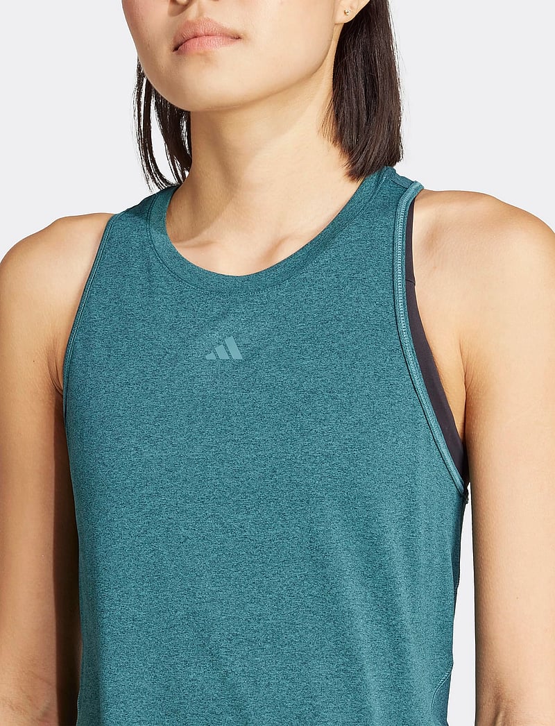 adidas Performance - WTR D4T TK - Õlapaeltega pluusid - pretea/aurivy - 2