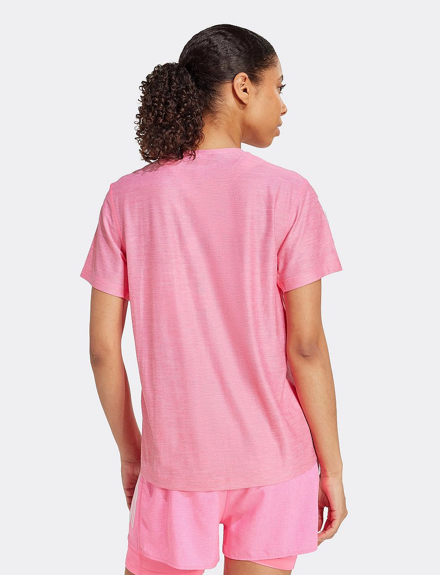 adidas Performance - OTR B TEE - t-shirts - lucpnk/white - 3