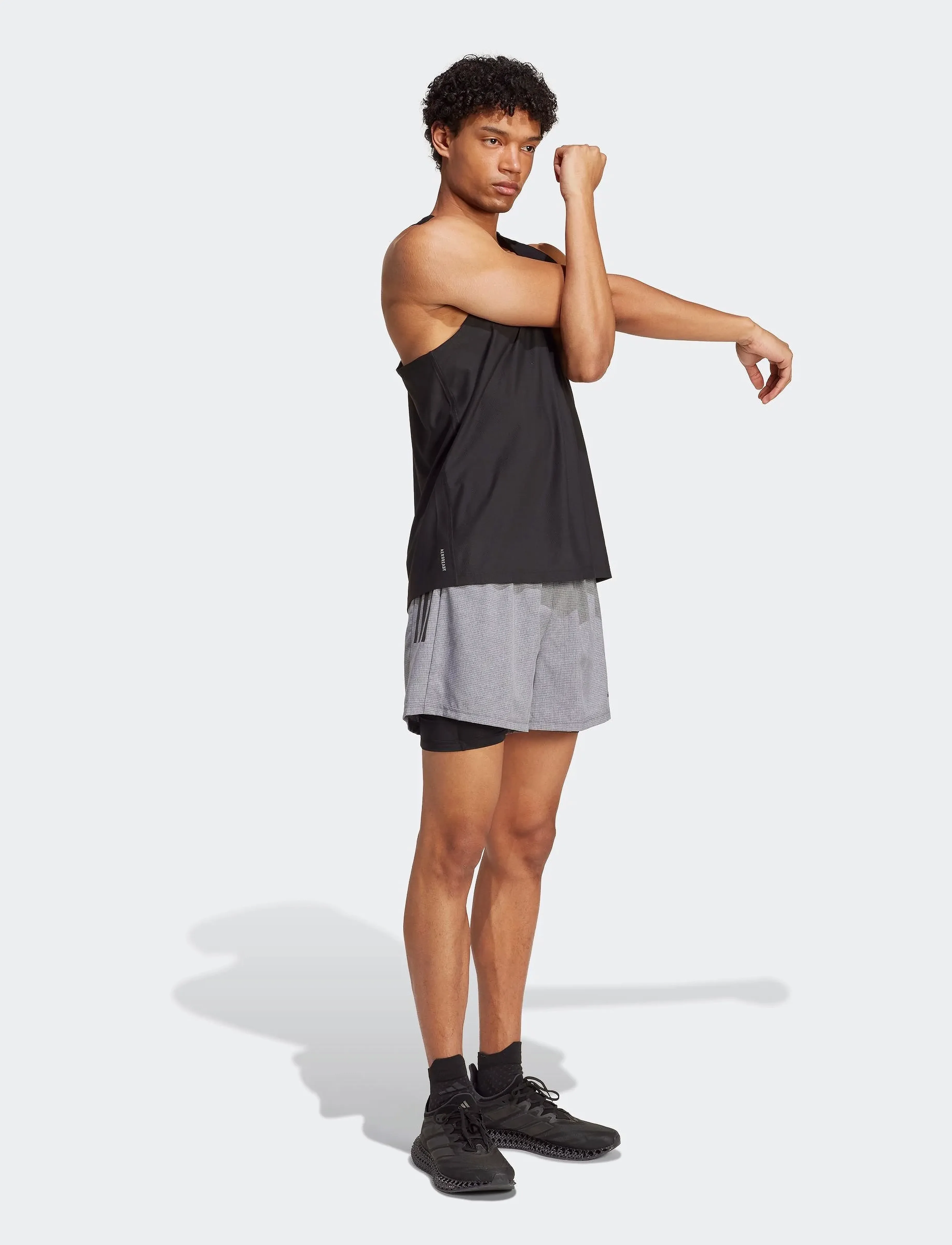 adidas Performance Otr B S 2In1 M, XS, Grau, Männerswear