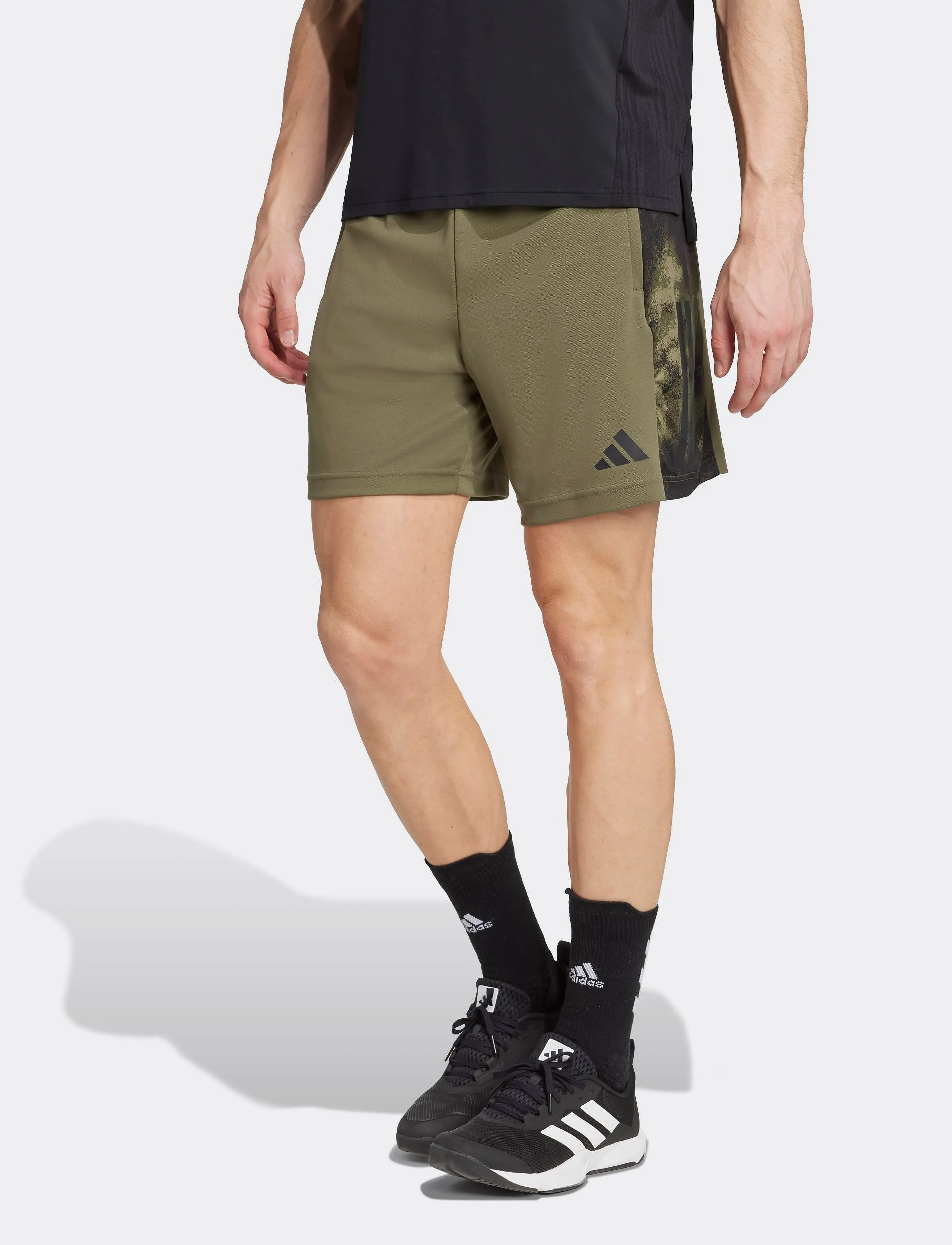 adidas Performance Sea 3S Short, Mænd, Træningsshorts, Grå, Str: L 18 cm