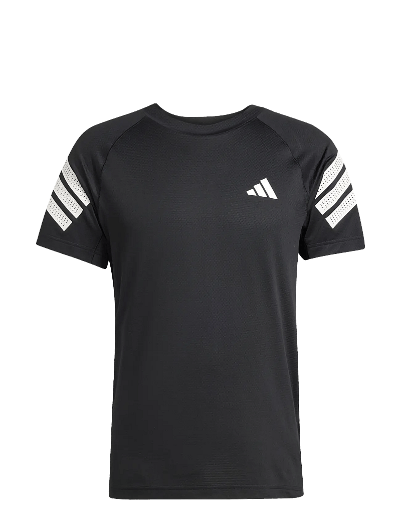 adidas Performance - GYM+ 3S TEE - t-shirts - black/white - 1