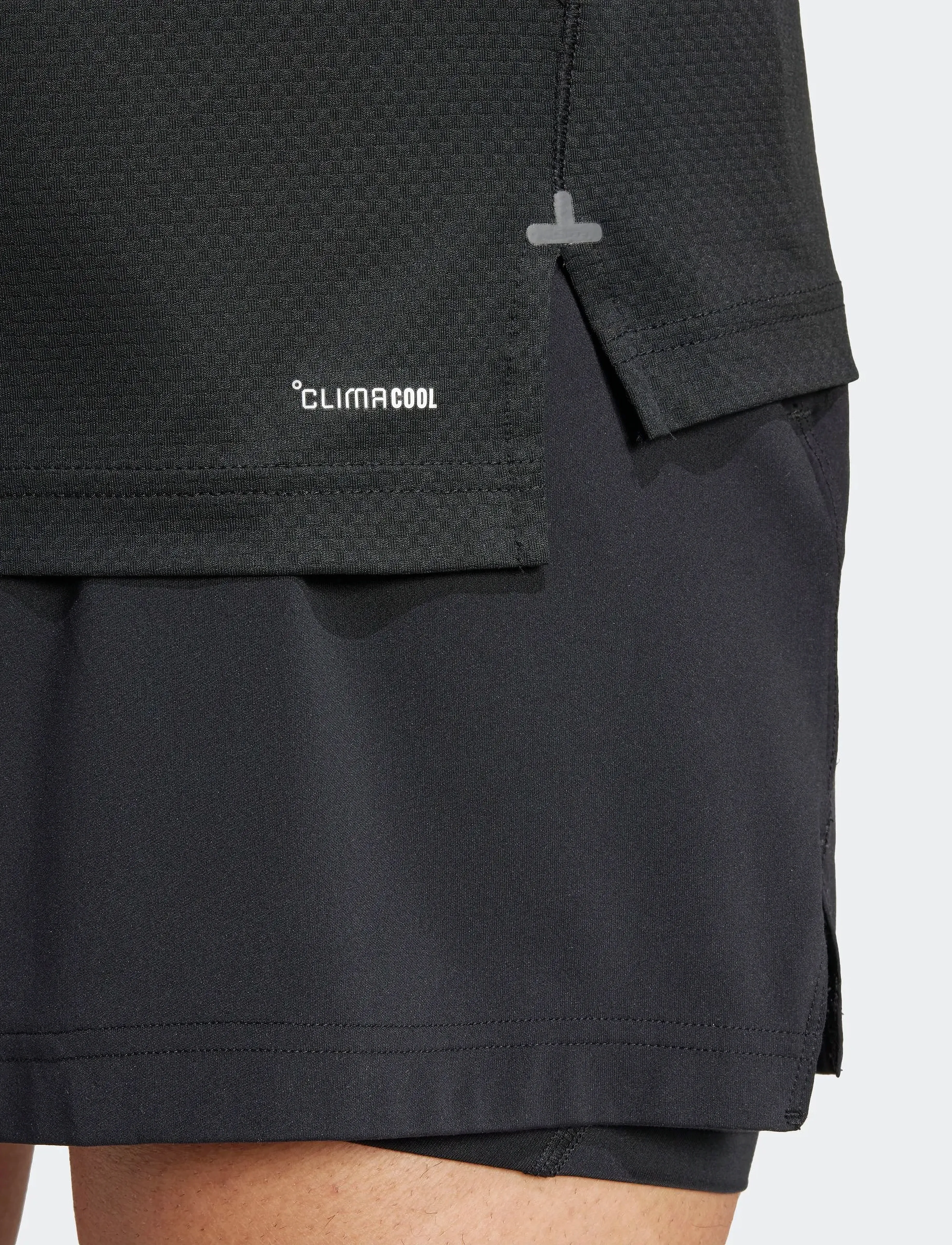 adidas Performance - GYM+ 3S TEE - t-shirts - black/white - 3