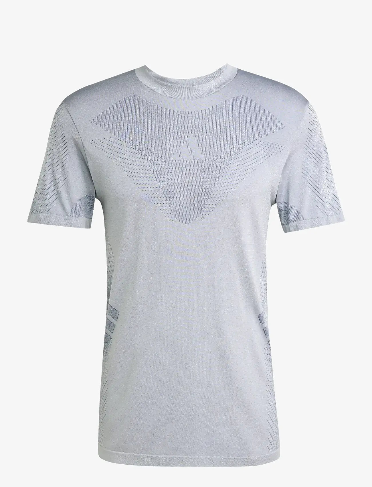 adidas Performance - GYM+ SML TEE - t-shirts - halsil/dkblue - 1