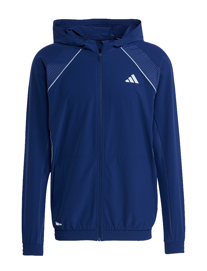 adidas Performance - TECH APP S-TOP - hættetrøjer - dkblue/globlu - 1