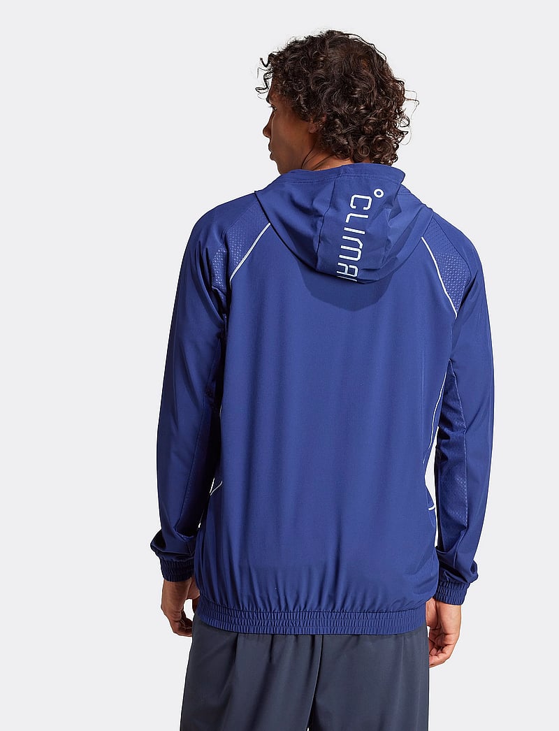 adidas Performance - TECH APP S-TOP - hættetrøjer - dkblue/globlu - 4