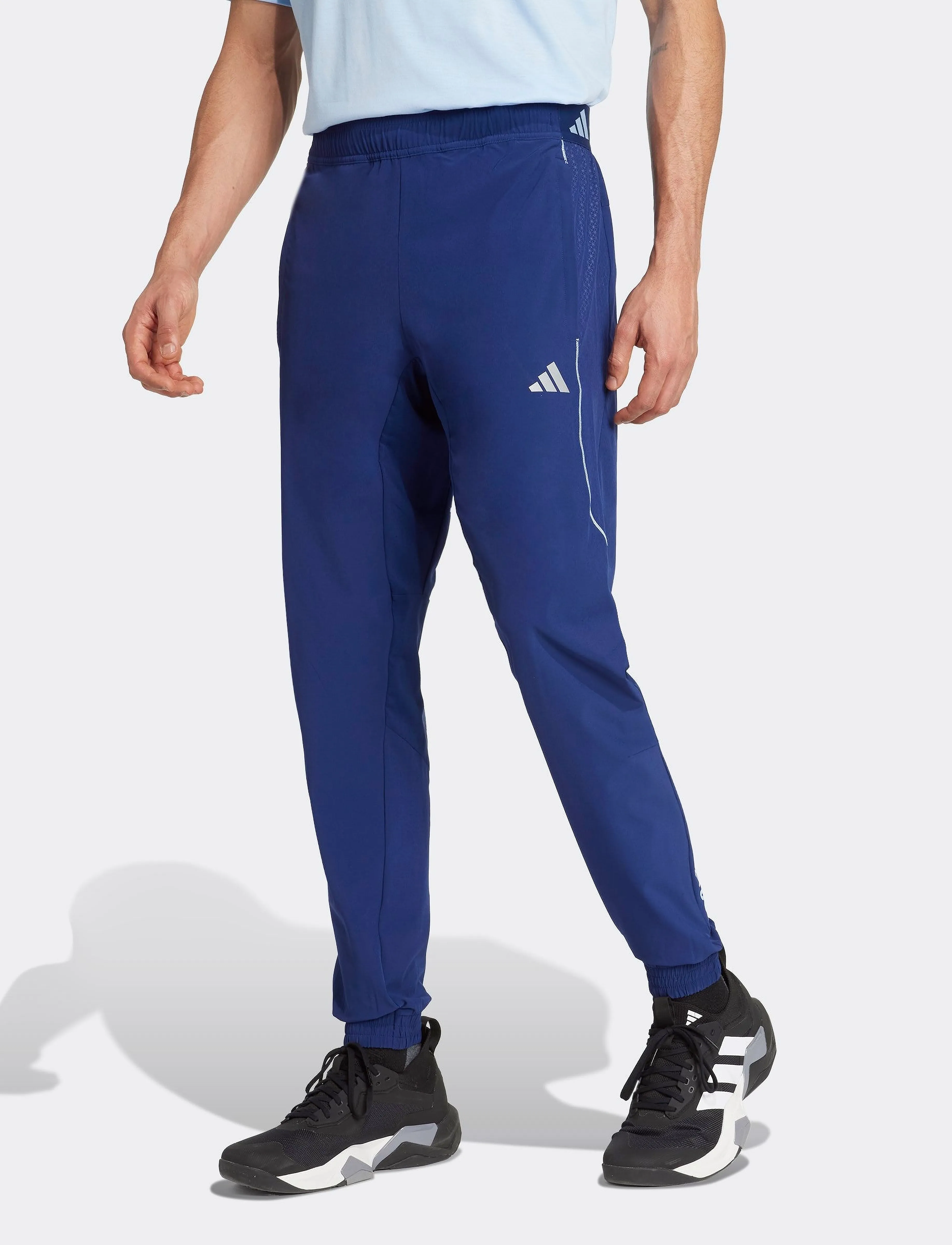adidas Performance Tech App S-Pant, XL, Blue, Sport Pants > Sport Training Pants, Herre