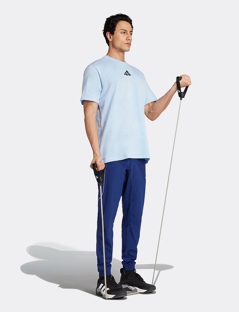 adidas Performance - TECH APP S-PANT - träningsbyxor - dkblue/globlu - 4