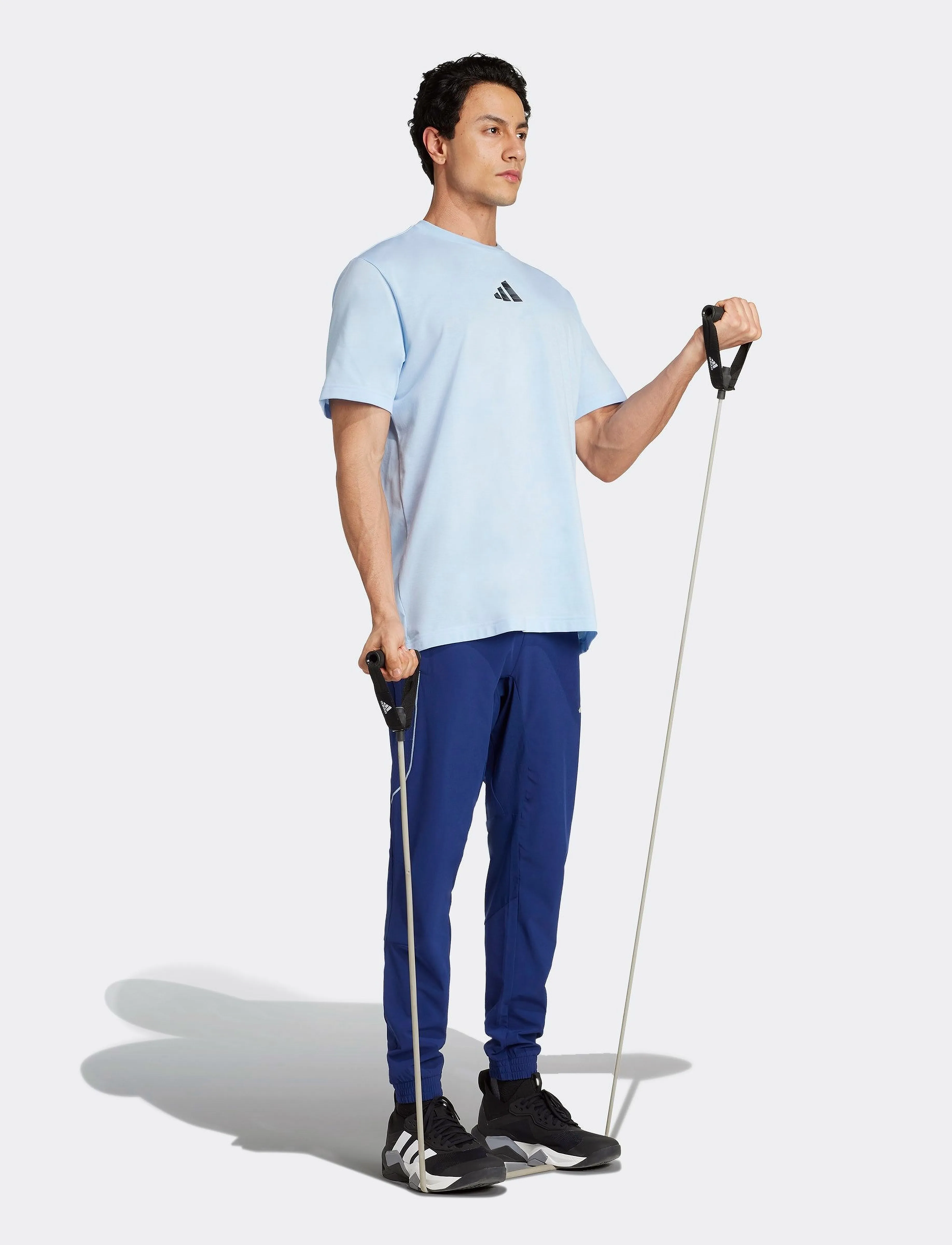 adidas Performance - TECH APP S-PANT - spordipüksid - dkblue/globlu - 4
