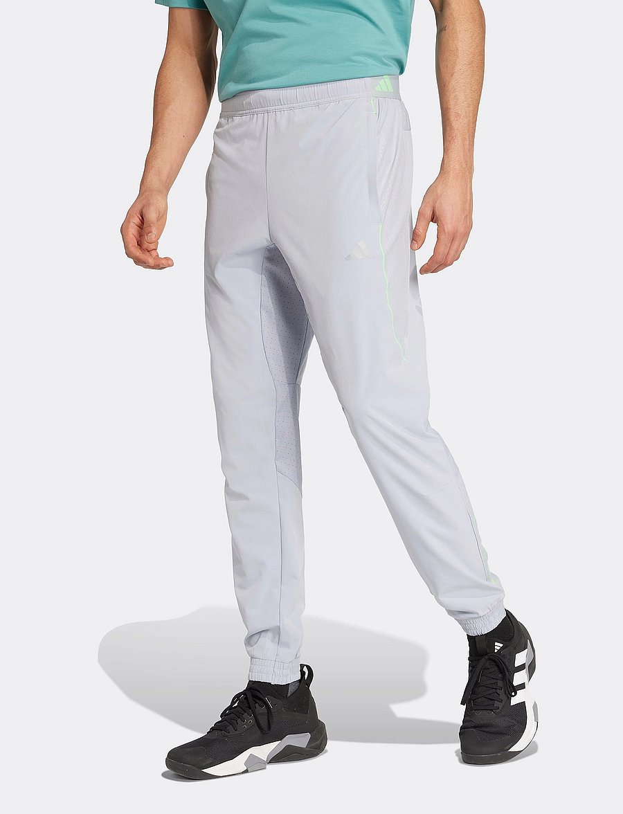 adidas Performance - TECH APP S-PANT - träningsbyxor - halsil/limbur - 0