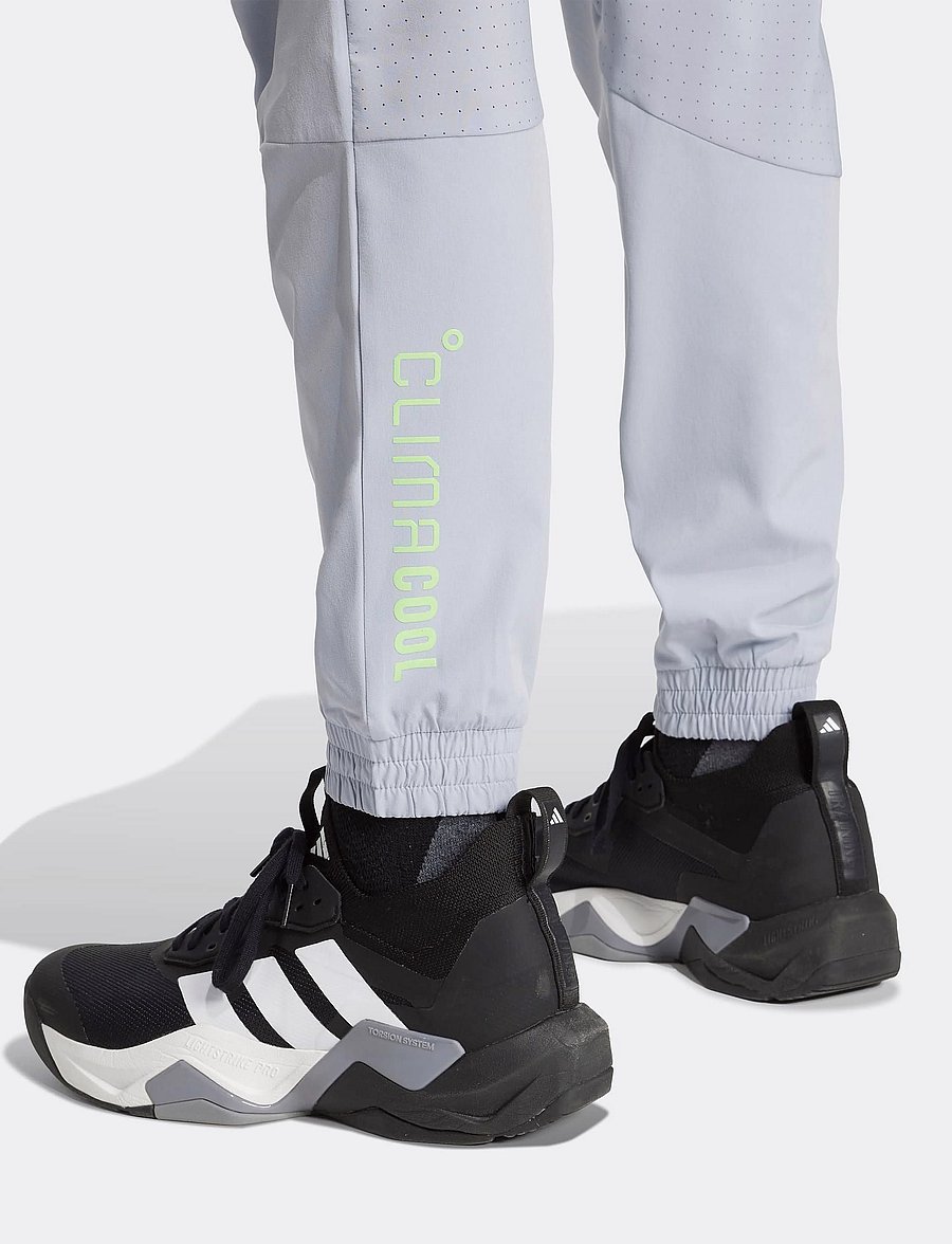 adidas Performance - TECH APP S-PANT - träningsbyxor - halsil/limbur - 2