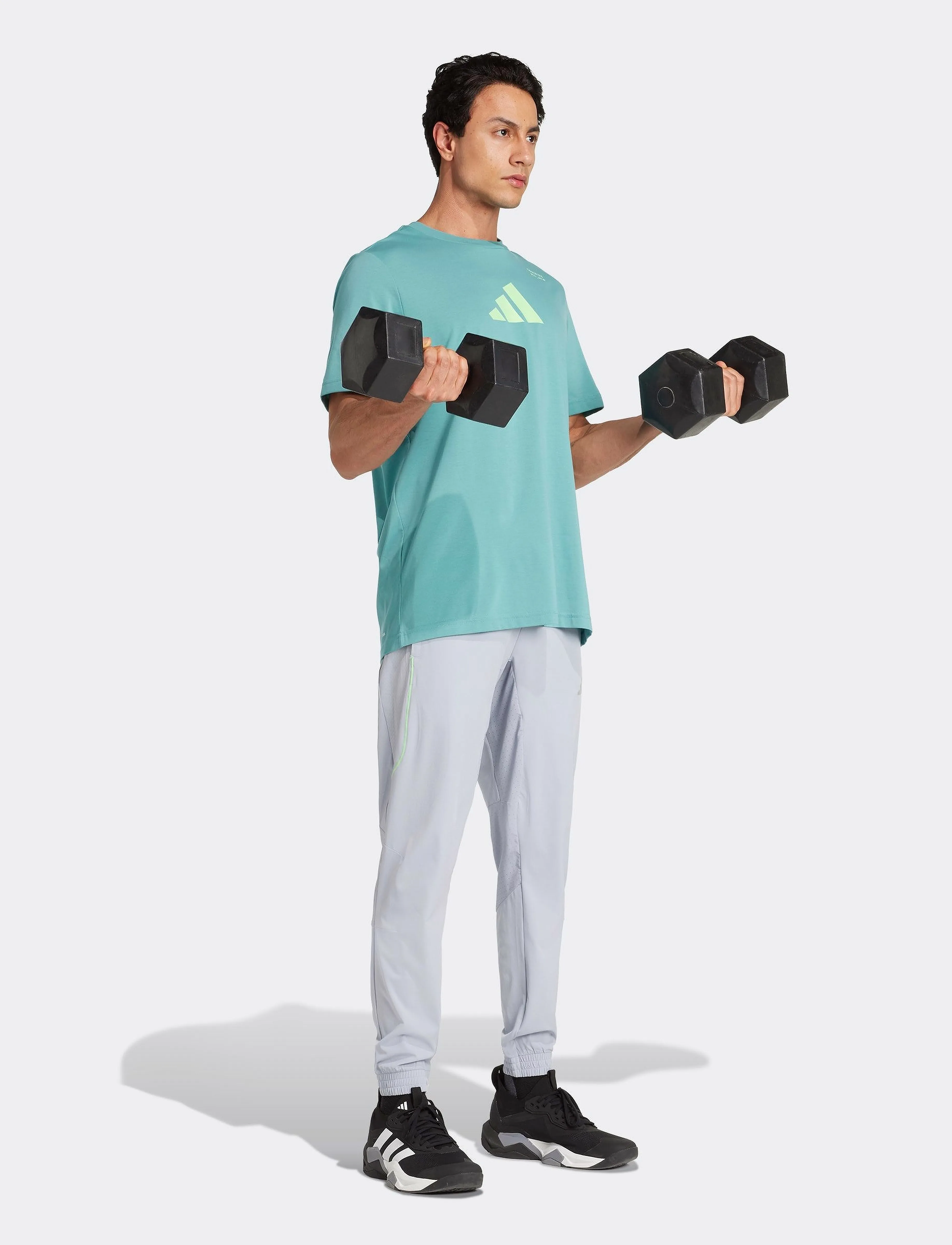 adidas Performance - TECH APP S-PANT - sports pants - halsil/limbur - 4