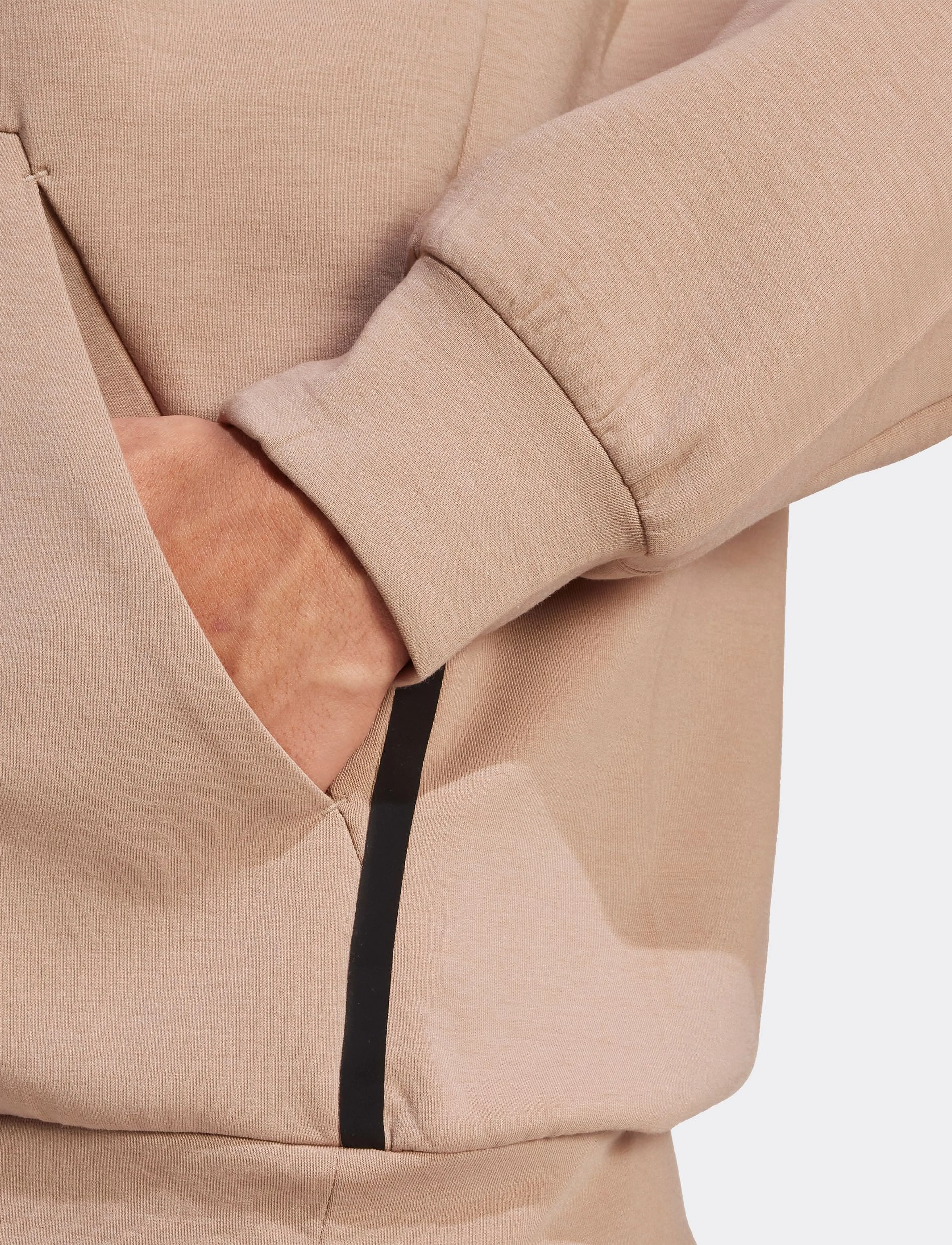 adidas Performance - D4T FULL-ZIP HO - kapuutsiga dressipluusid - chabrn - 2