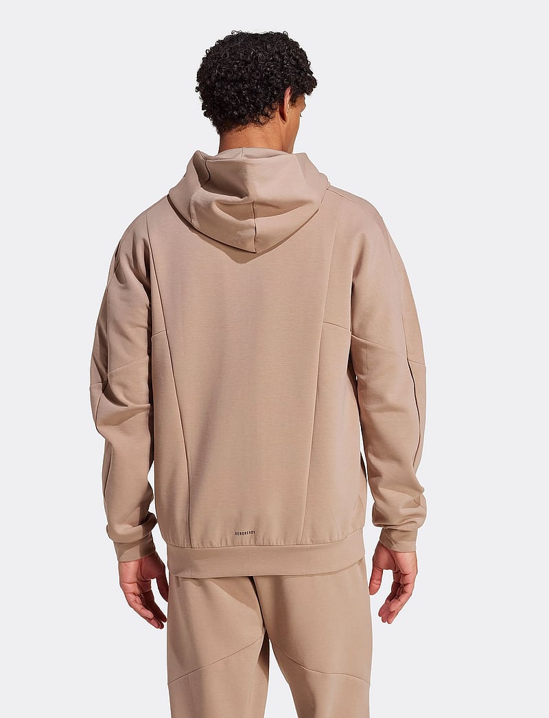 adidas Performance - D4T FULL-ZIP HO - hættetrøjer - chabrn - 4