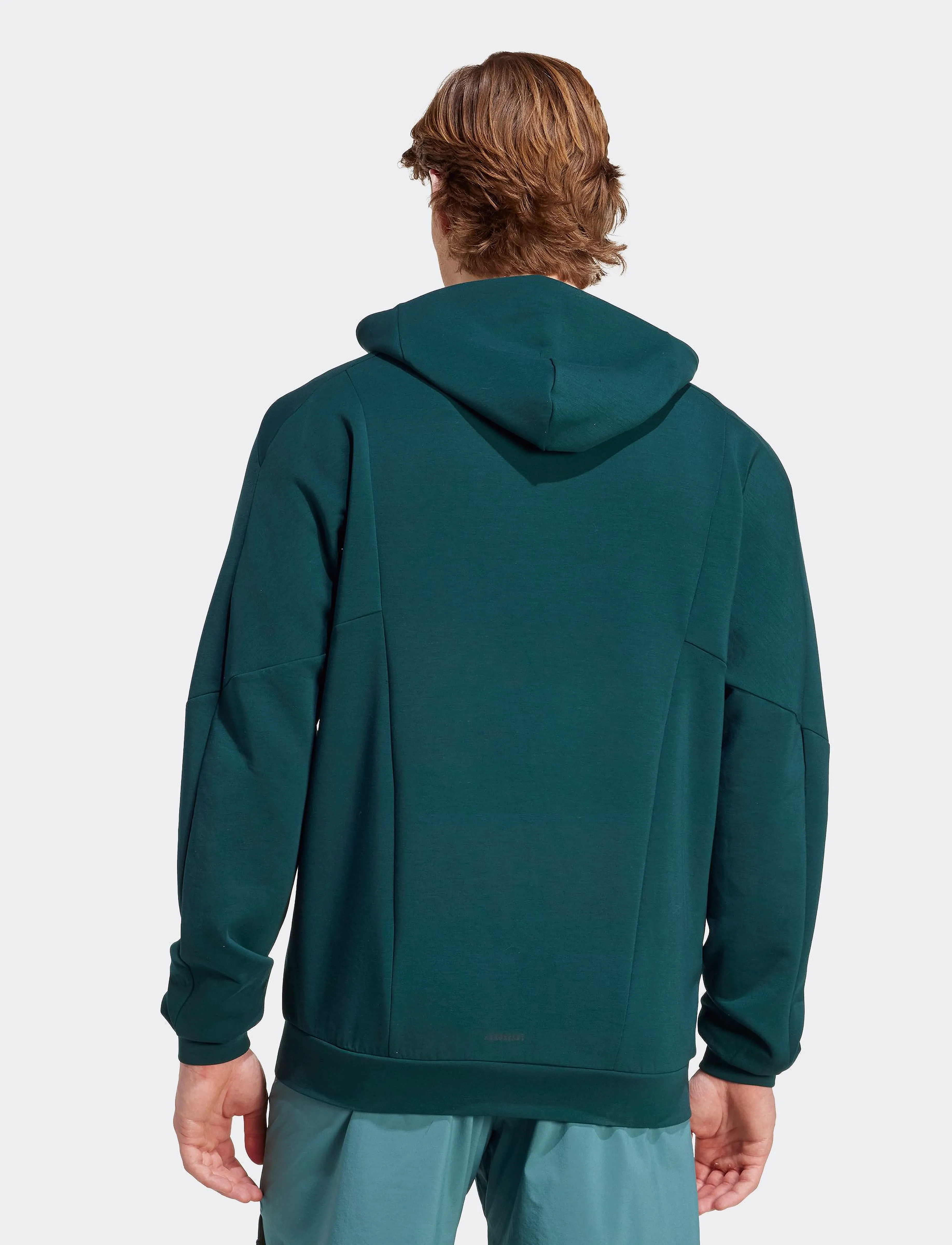 adidas Performance - D4T FULL-ZIP HO - kapuutsiga dressipluusid - aurivy - 3