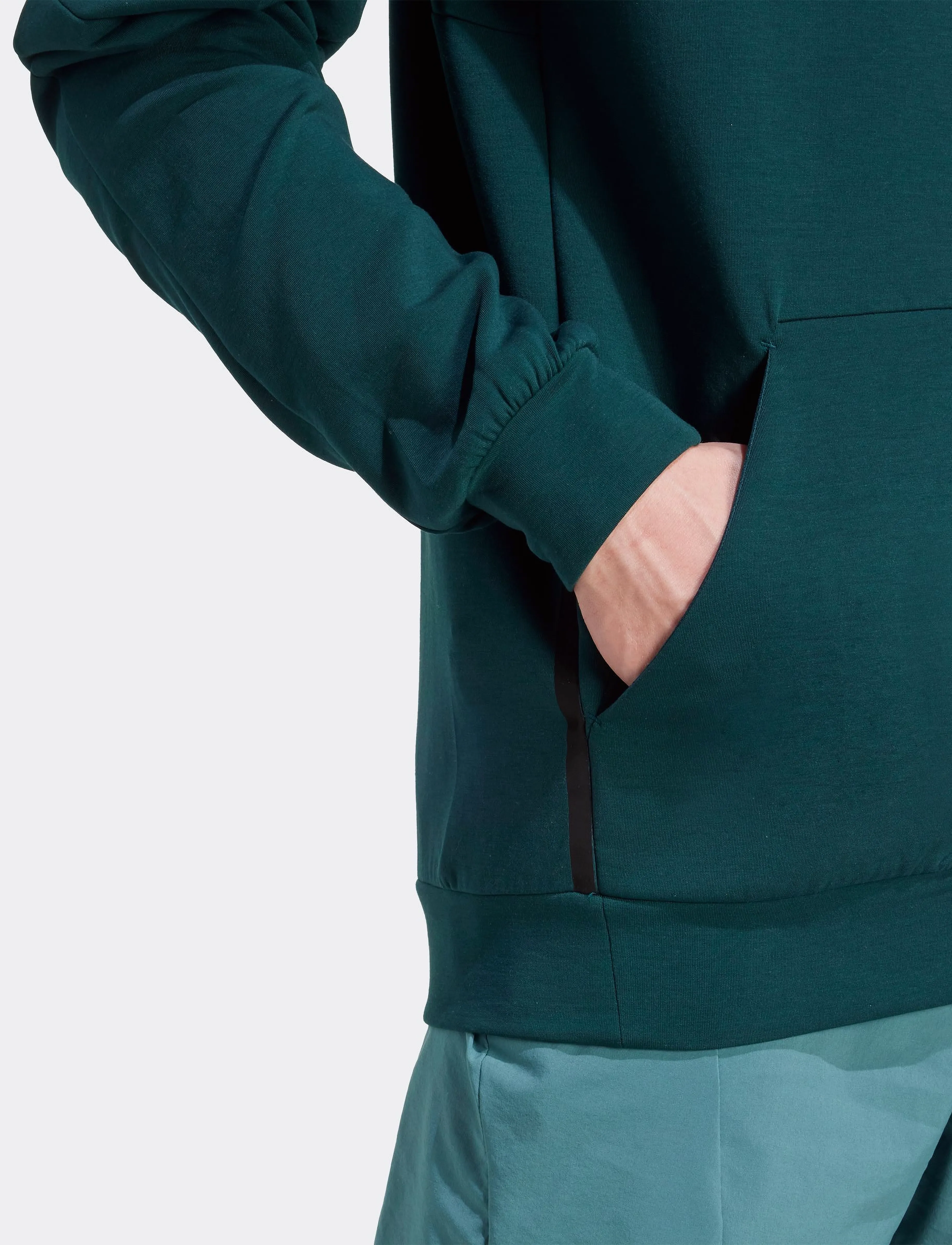 adidas Performance - D4T FULL-ZIP HO - kapuutsiga dressipluusid - aurivy - 4
