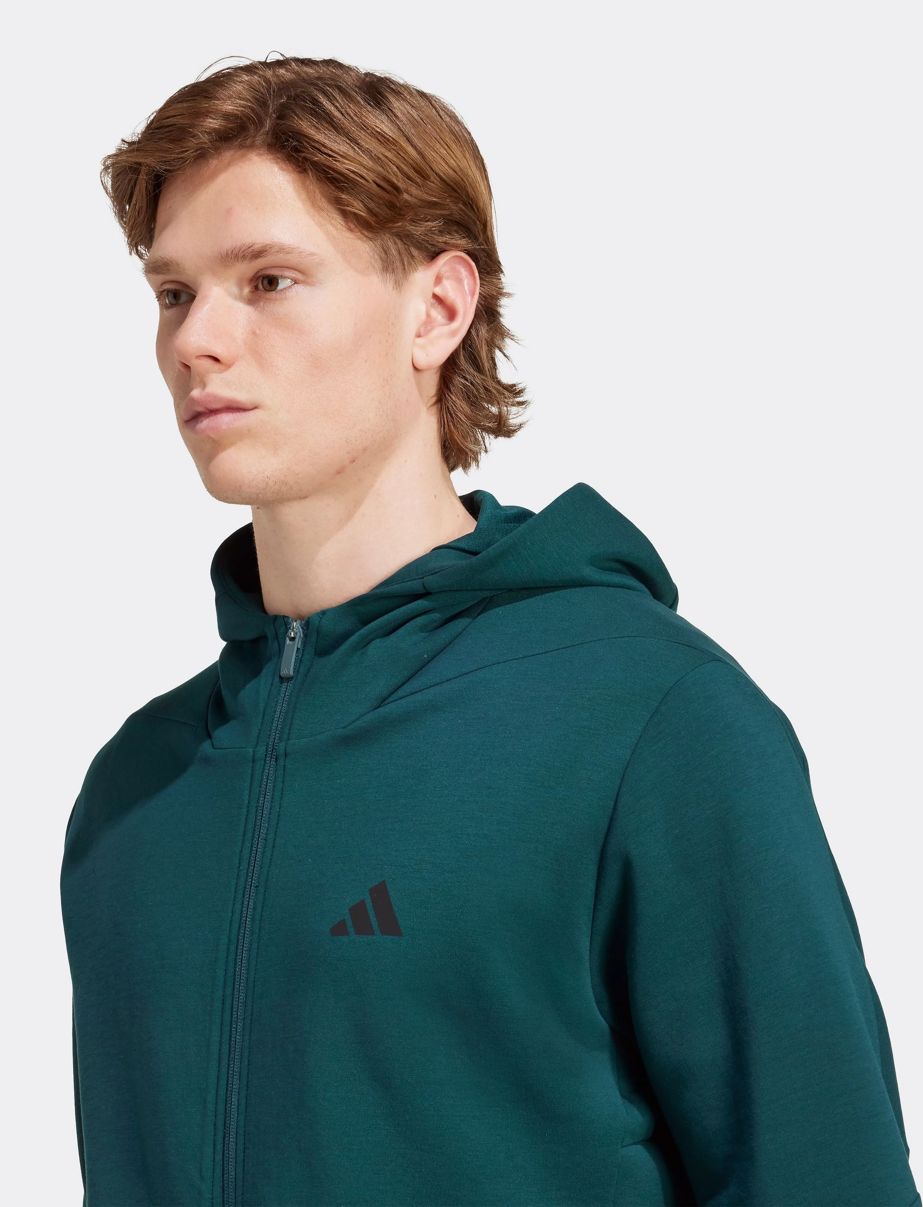 adidas Performance - D4T FULL-ZIP HO - kapuutsiga dressipluusid - aurivy - 5
