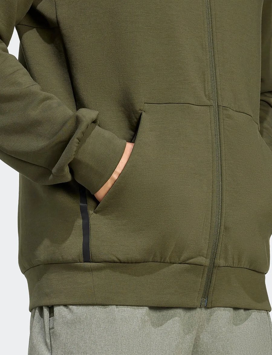 adidas Performance - D4T FULL-ZIP HO - kapuzenpullover - ngtcar - 4