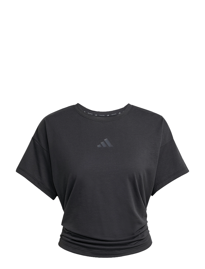 adidas Performance - Power Tee - t-shirts - black - 1